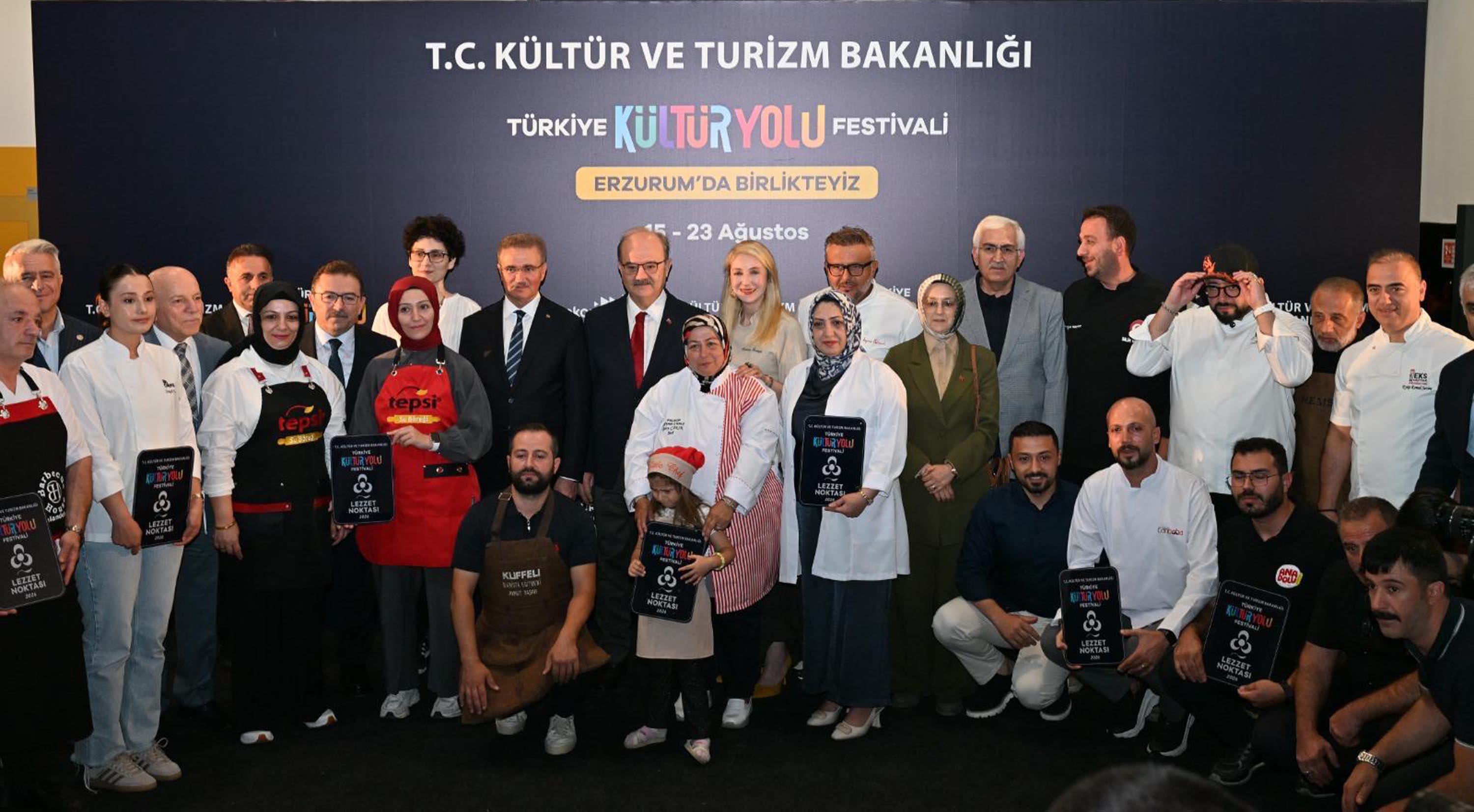 Erzurum Kültür Yolu Festivali açılış töreni