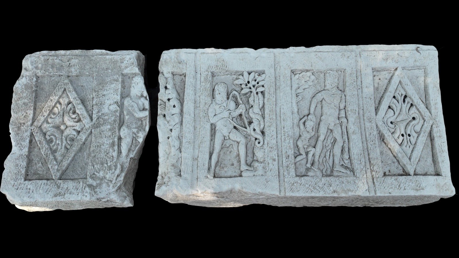 Herakles Kapısı kabartmaları detay