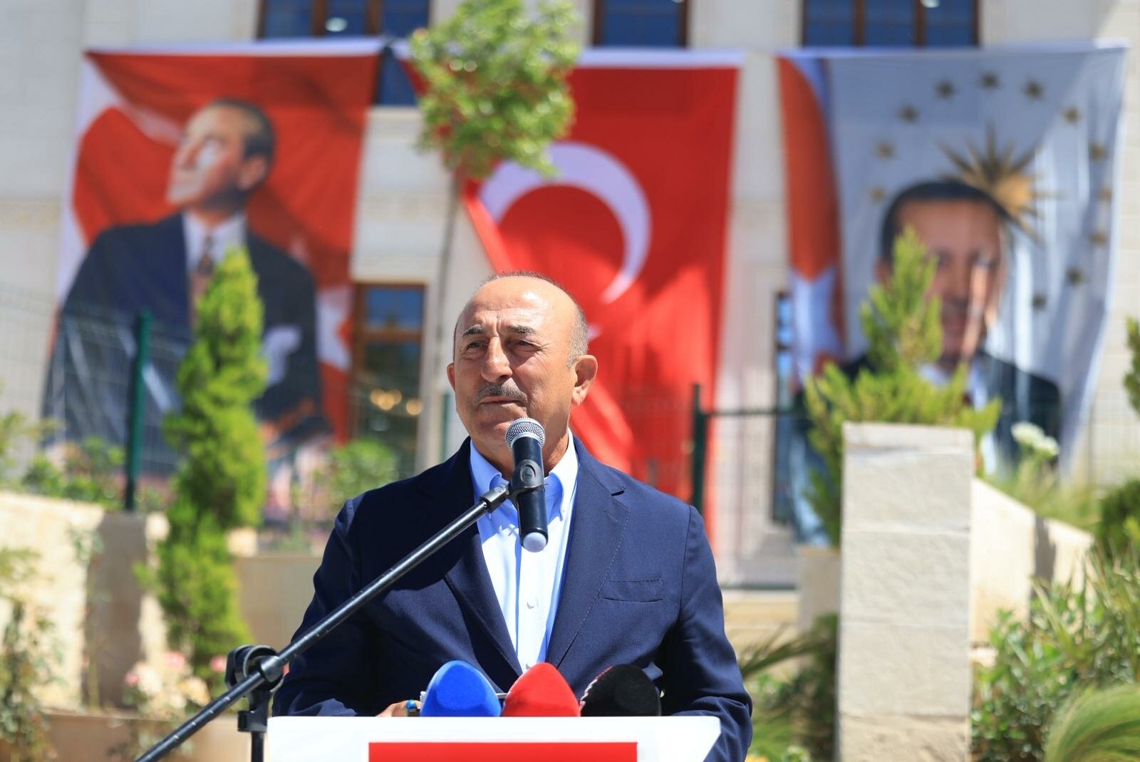 Çamlık Camii açılışında protokol