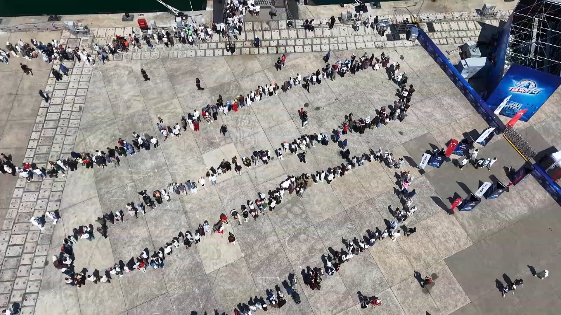 TEKNOFEST Mavi Vatan ziyaretçileri