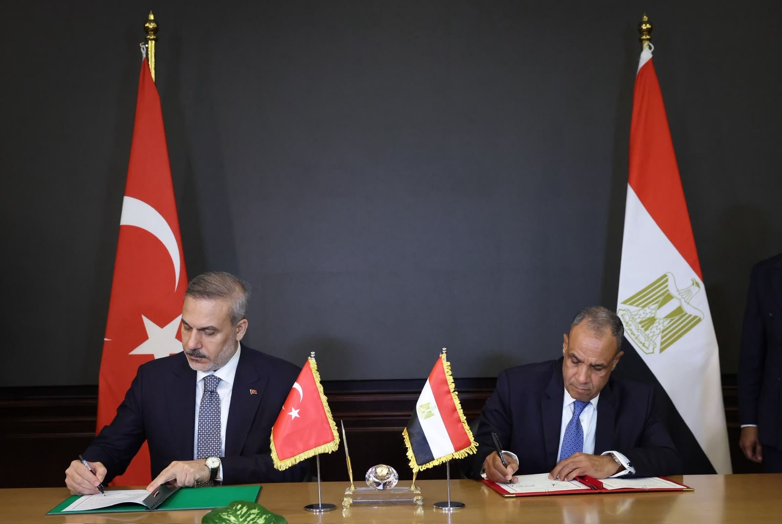 Türkiye Mısır Anlaşma İmza Töreni