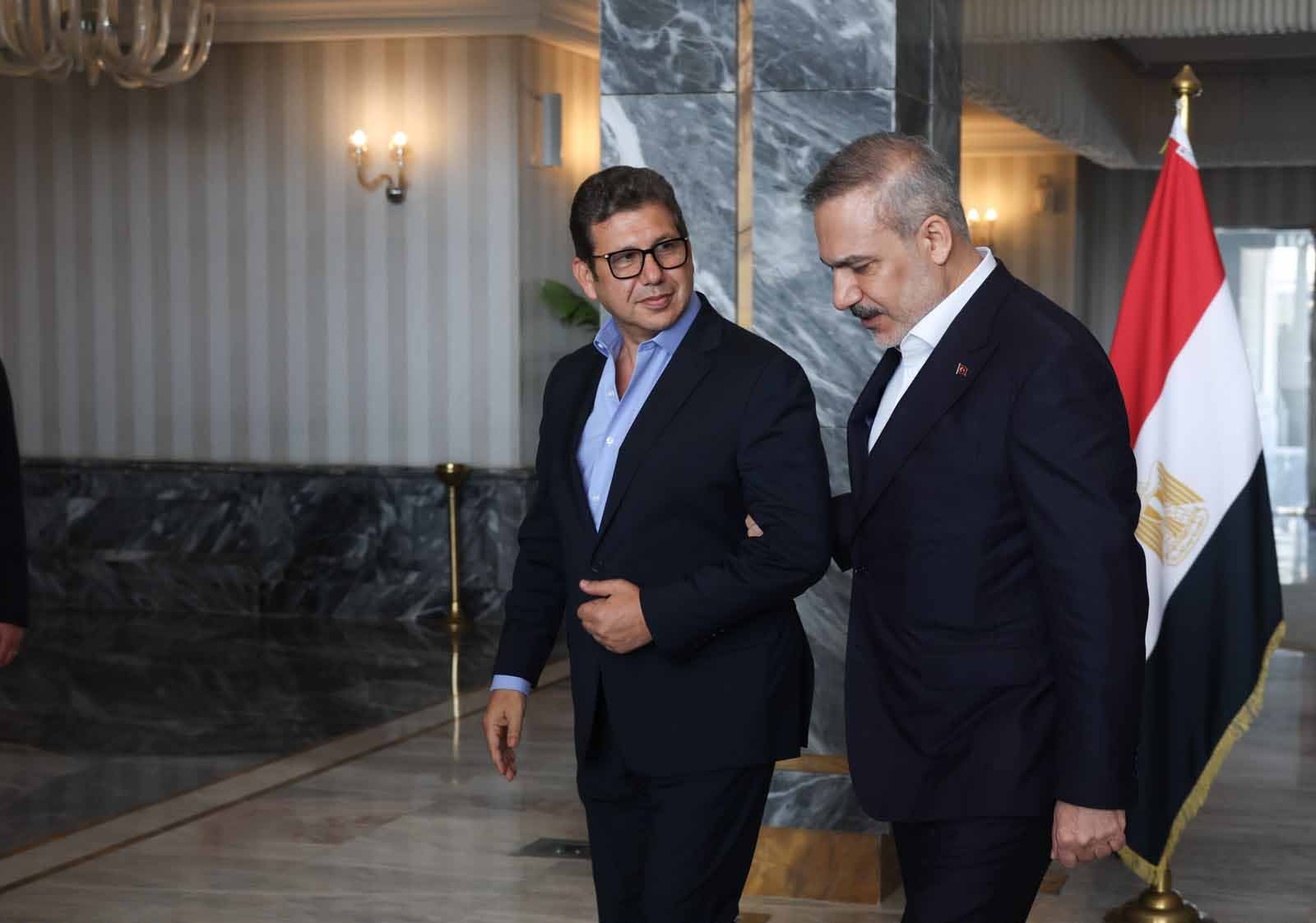 Dışişleri Bakanı Fidan, Mısır İstihbarat Başkanı Reşad ile görüştü