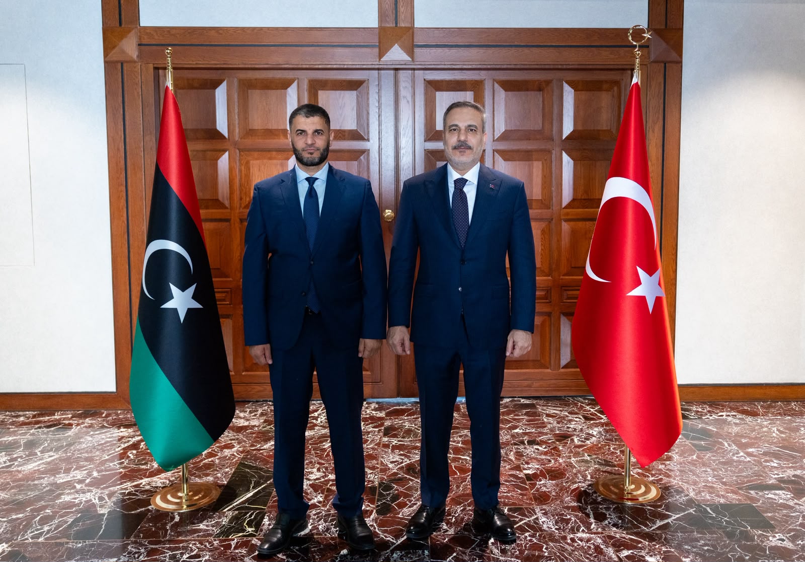Bakan Fidan, Trabelsi ile görüştü