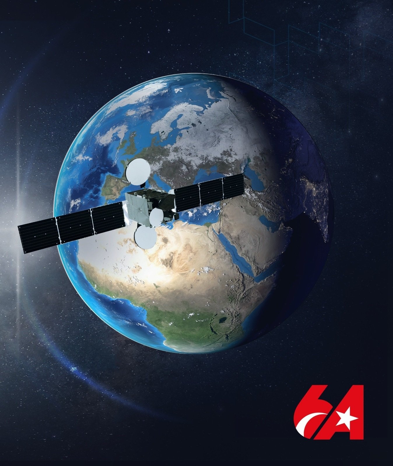 Türksat 3A uydusu yayın geçişi