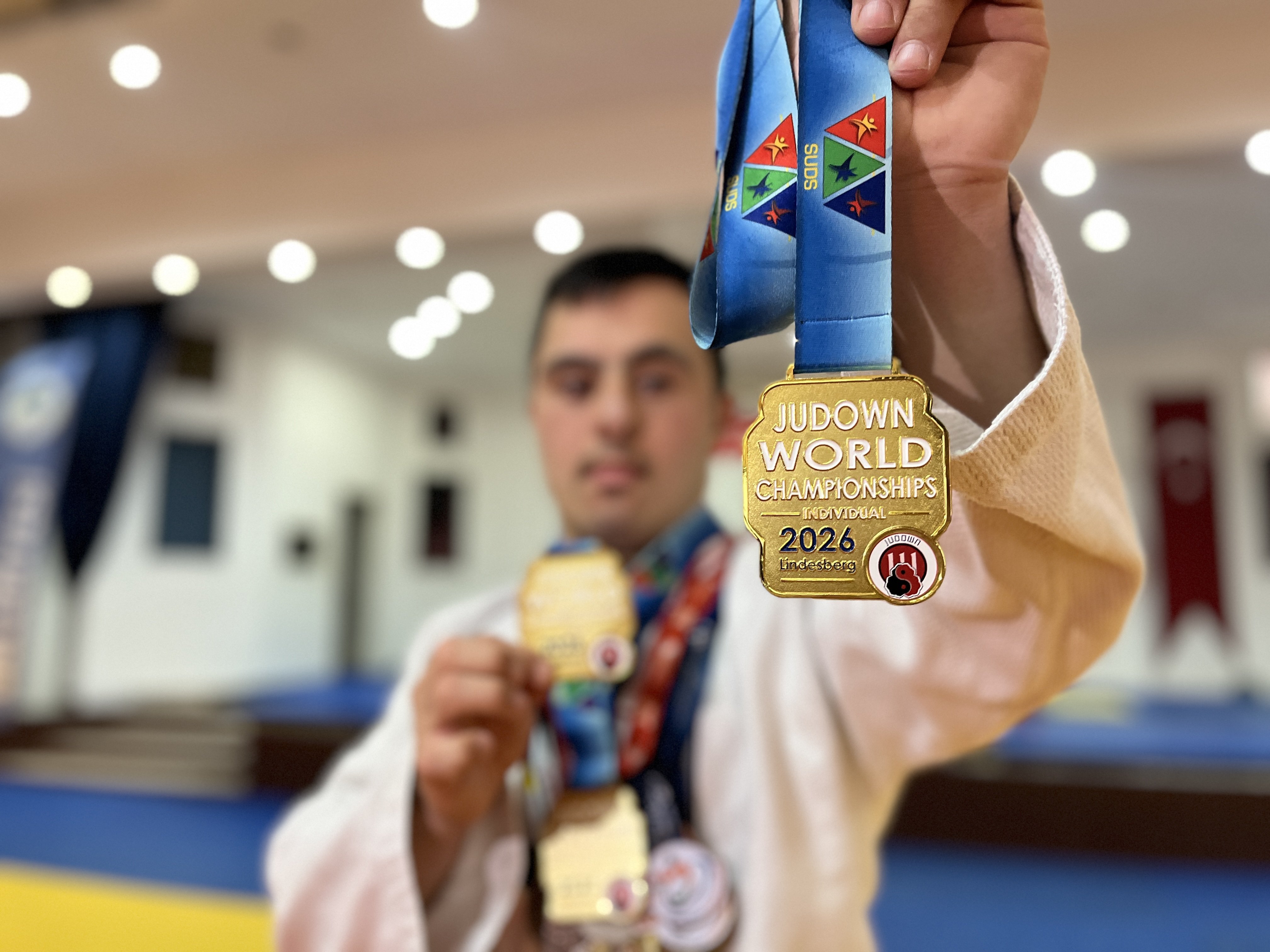 Down sendromlu Ahmet Ünal judoda dünya şampiyonu oldu
