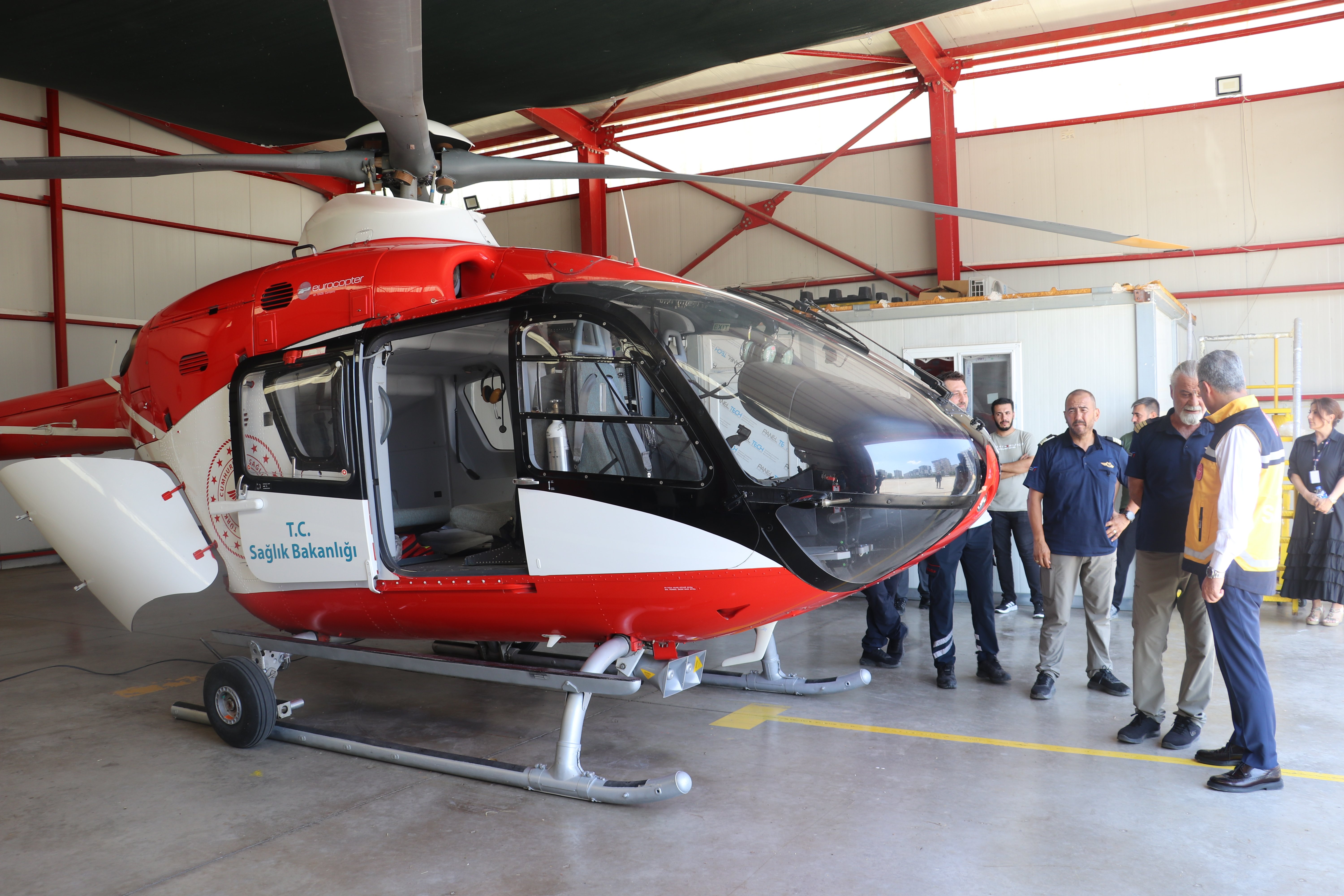 Diyarbakır ambulans helikopter, 7 ayda 128 hasta taşıdı