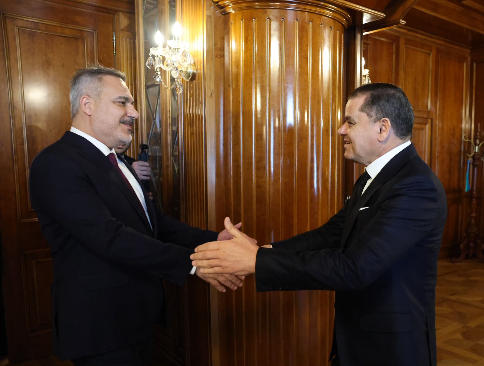 Dışişleri Bakanı Hakan Fidan ve Libya Başbakanı Abdülhamid Dibeybe görüşmesi