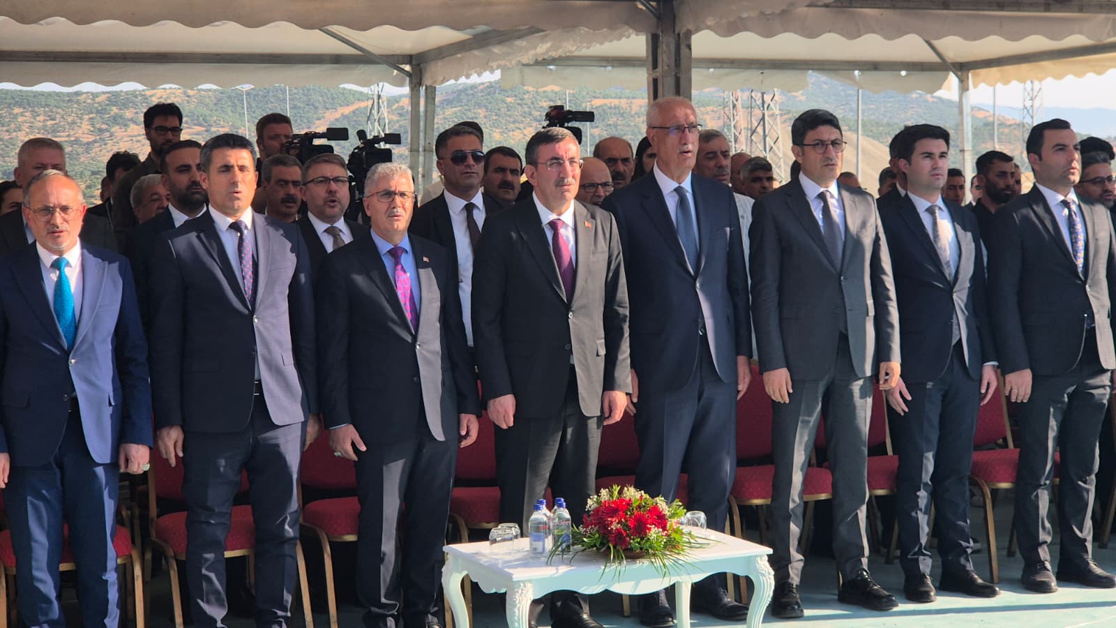 Cumhurbaşkanı Yardımcısı Yılmaz törende