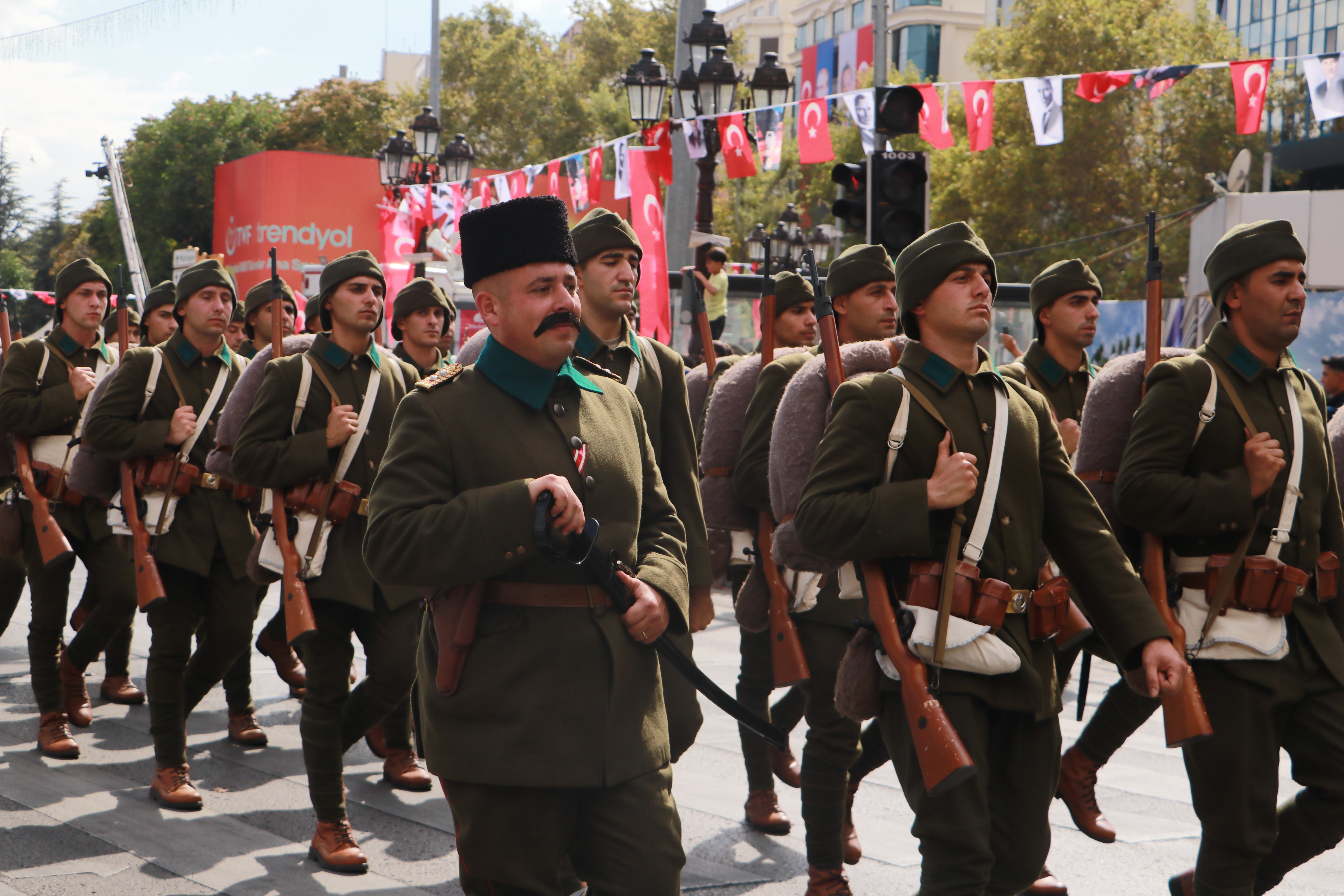 Zafer Bayramı korteji Ankara