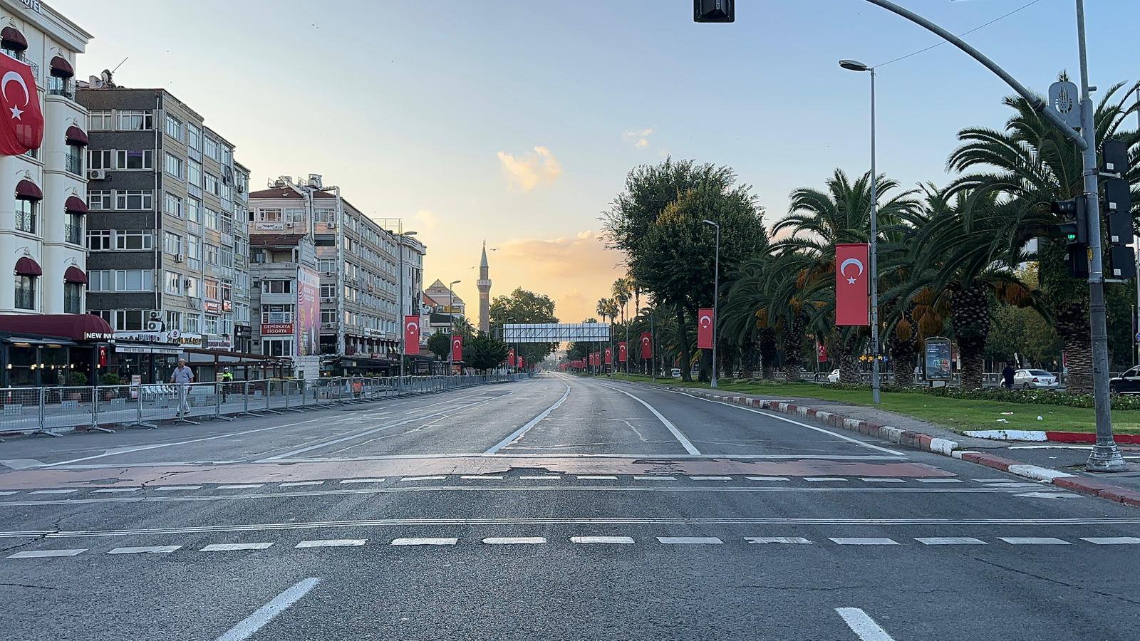 30 Ağustos Zafer Bayramı Vatan Caddesi trafik düzenlemesi