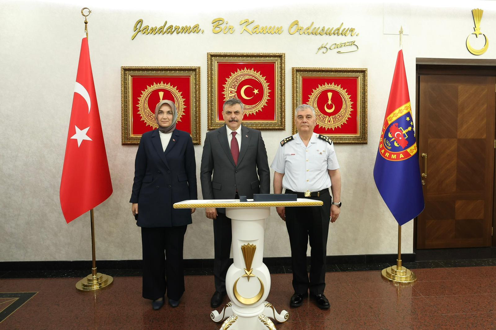 İçişleri Bakanı Mustafa Çiftçi Jandarma Rütbe Terfi Töreni