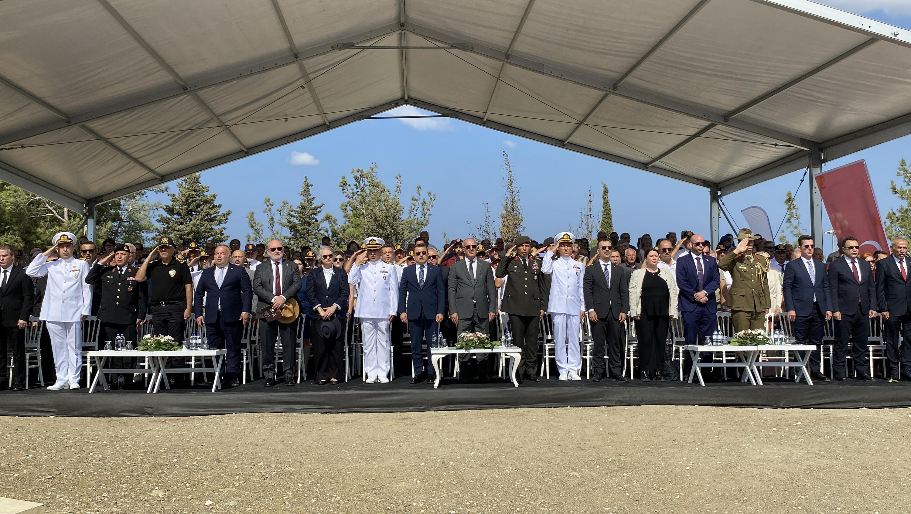 Anafartalar Zaferi 111. yıl dönümü töreni Conkbayırı