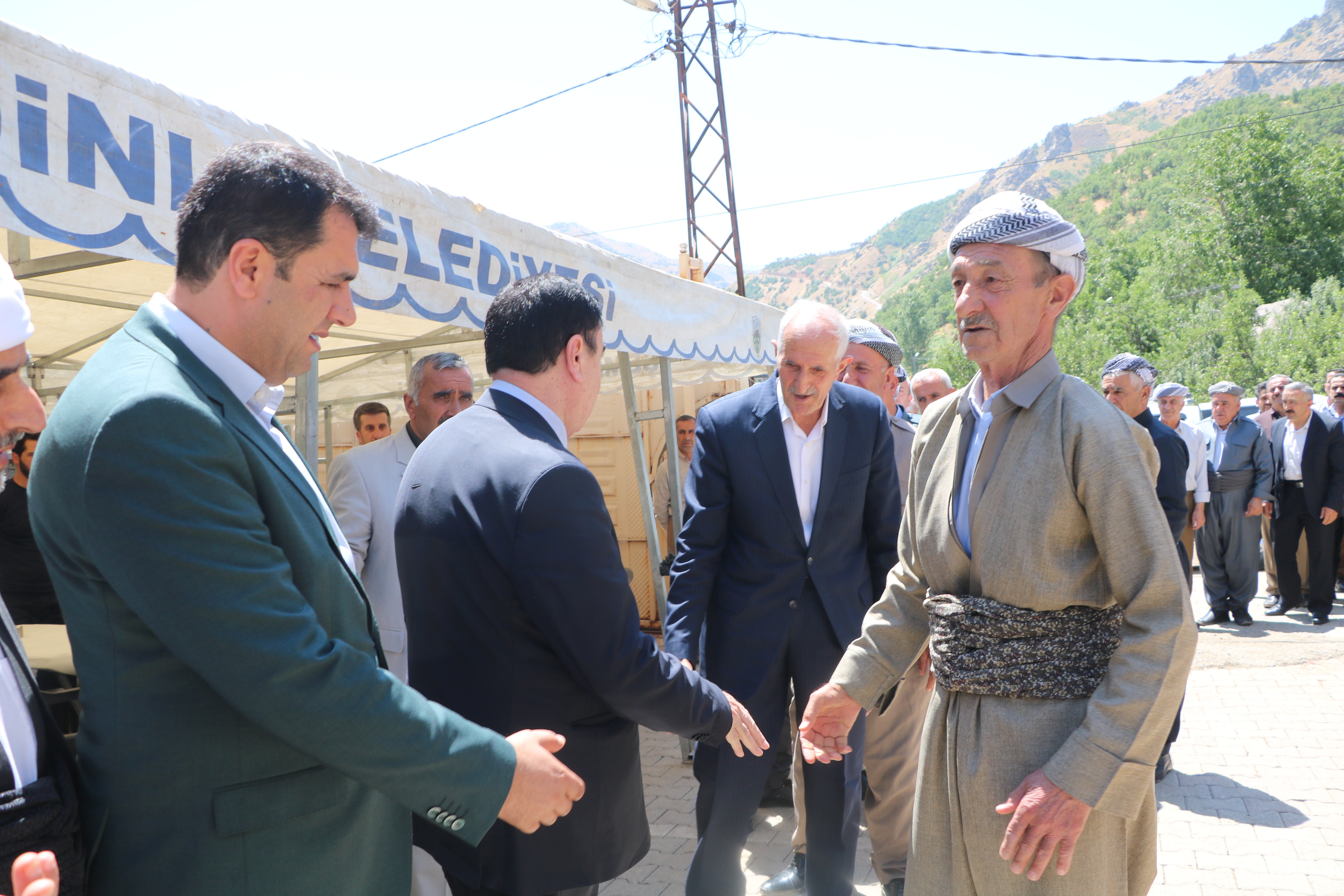 Şemdinli barış töreni