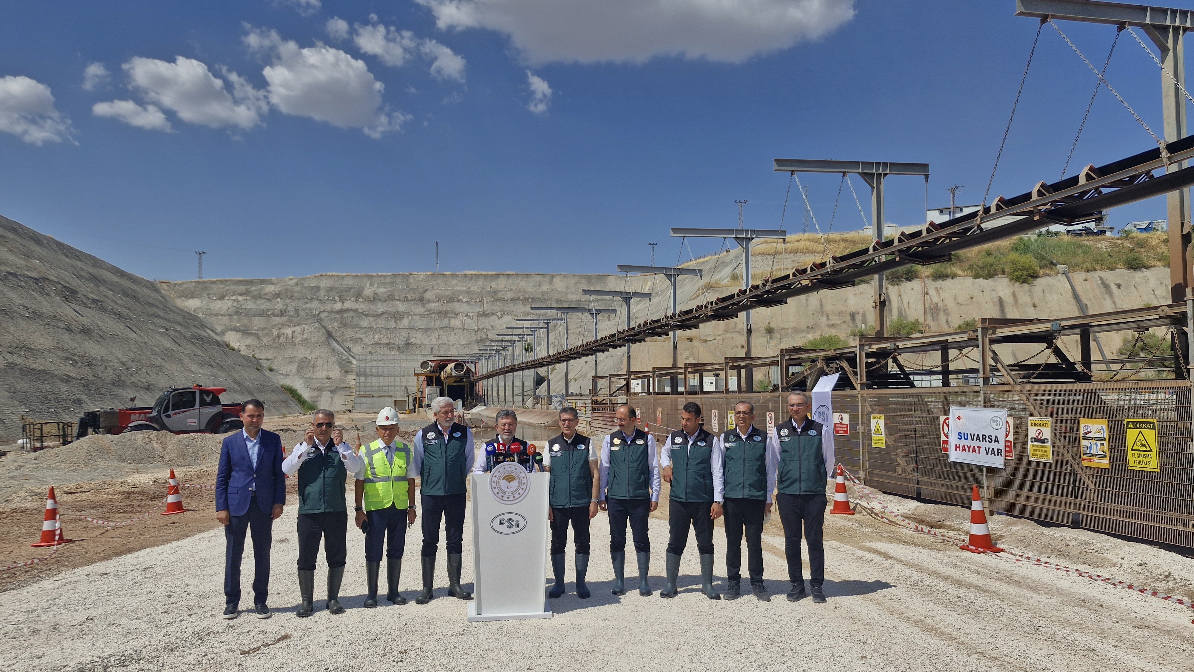 Silvan Tüneli inşaatı