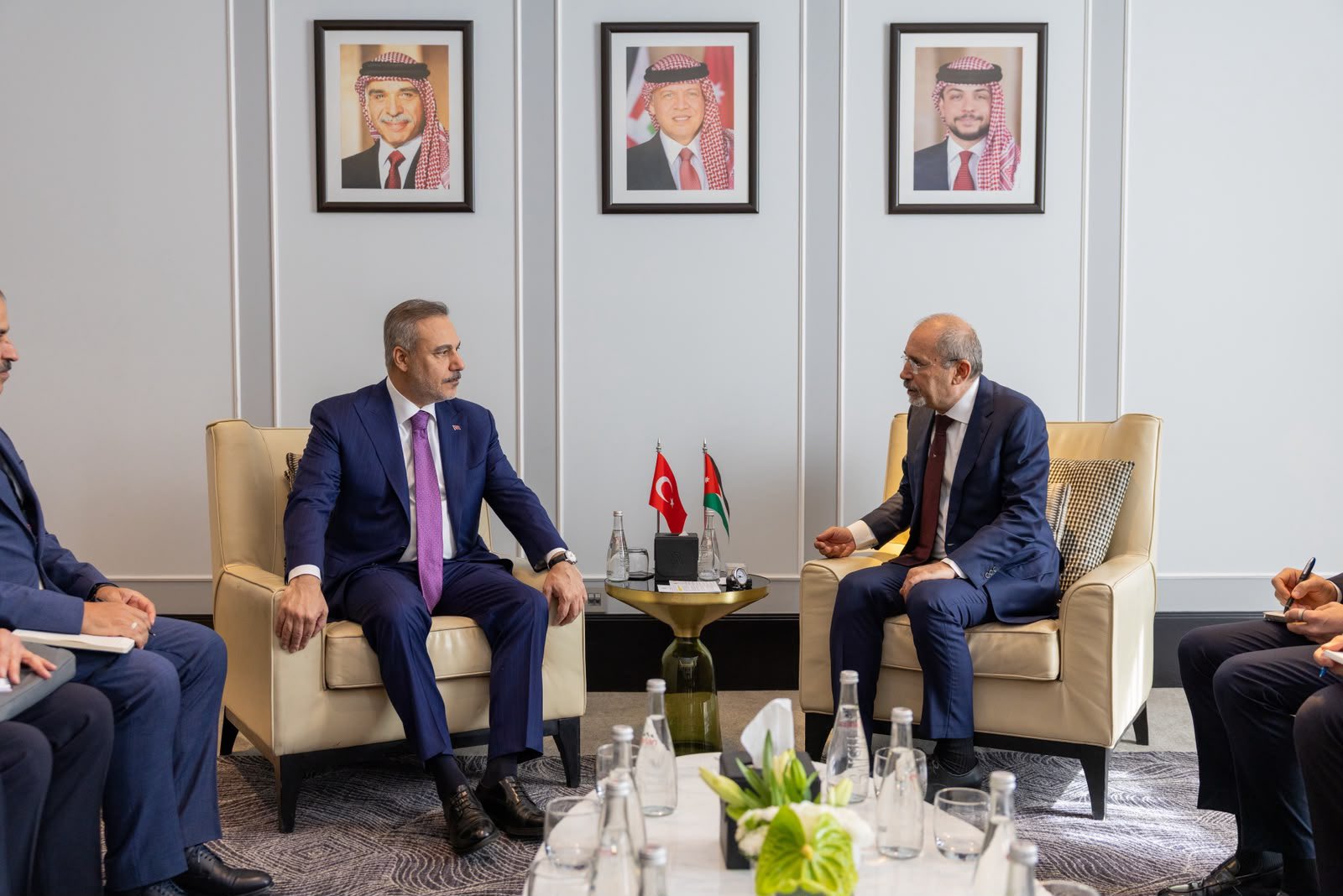 Hakan Fidan, Ürdün, Ayman Safadi, Dışişleri Bakanı