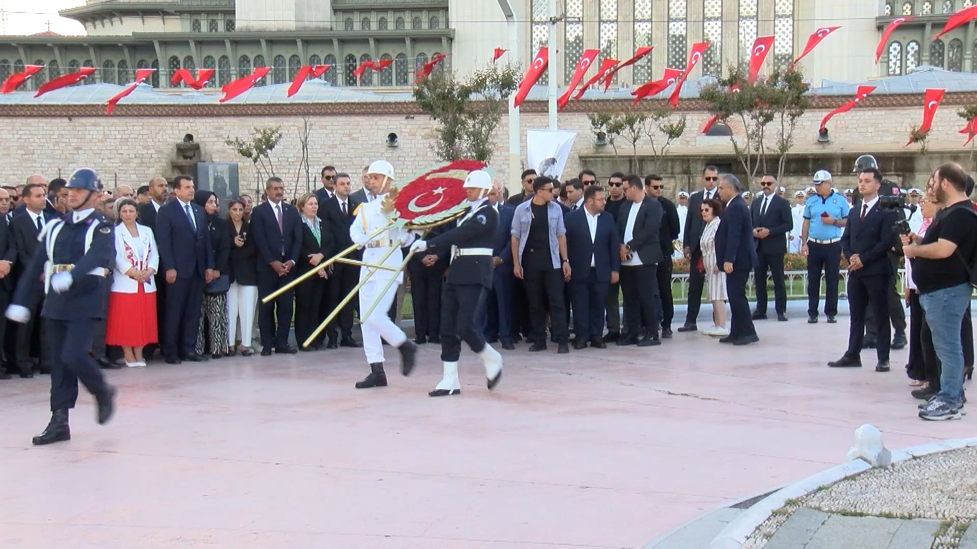30 Ağustos Zafer Bayramı Taksim töreni