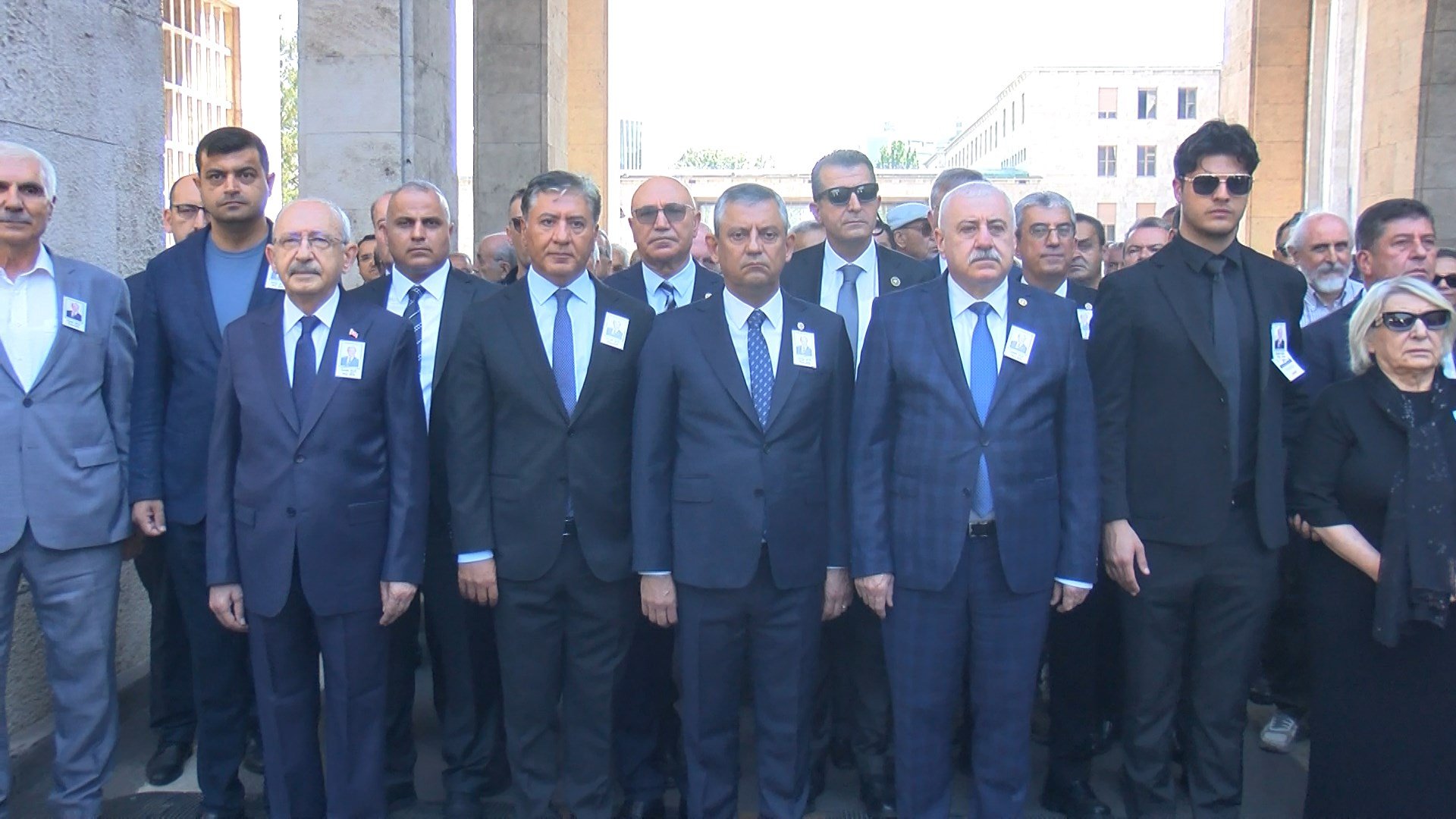 Cevdet Selvi TBMM töreni katılımcılar