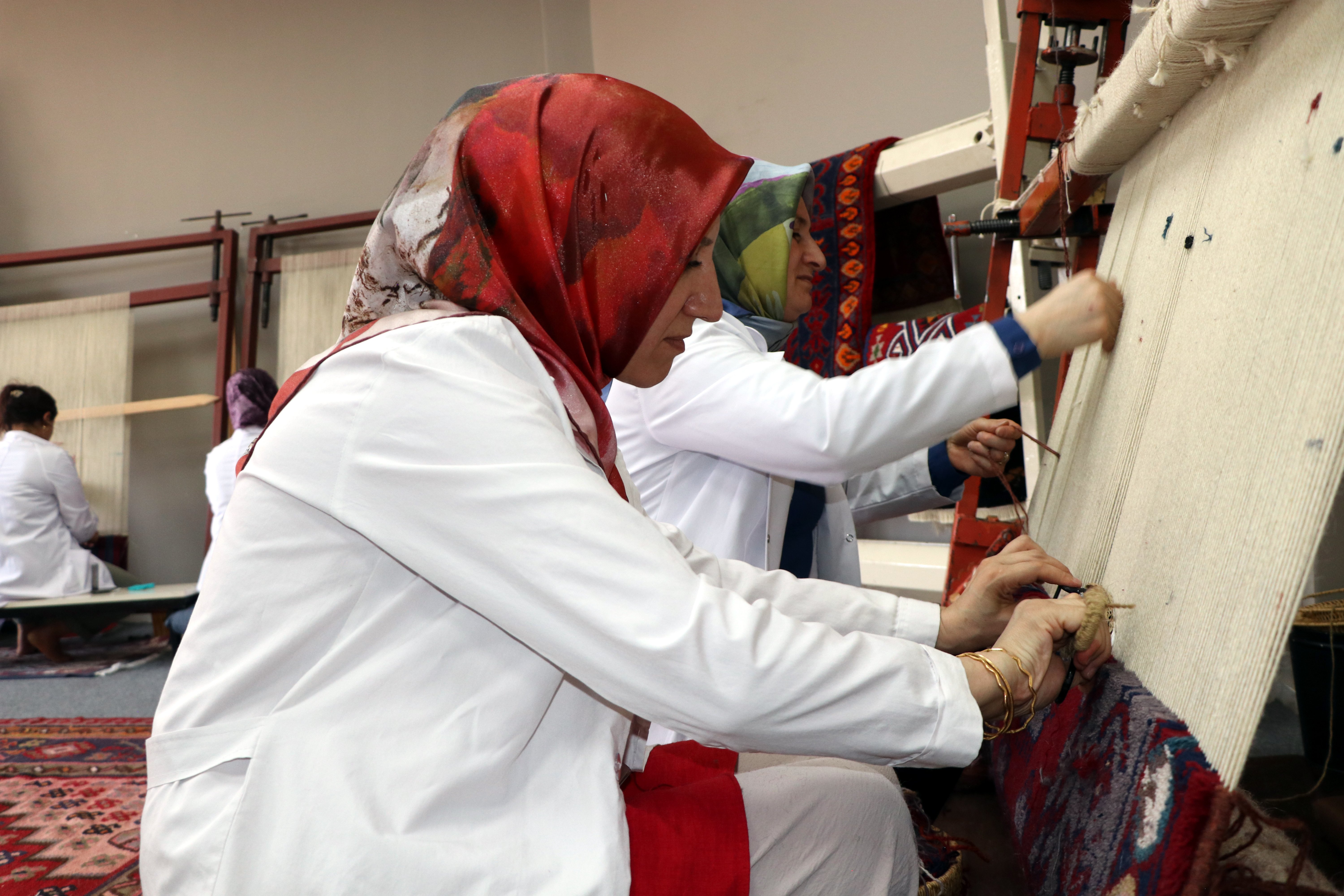 Van kilim dokuma tezgahı
