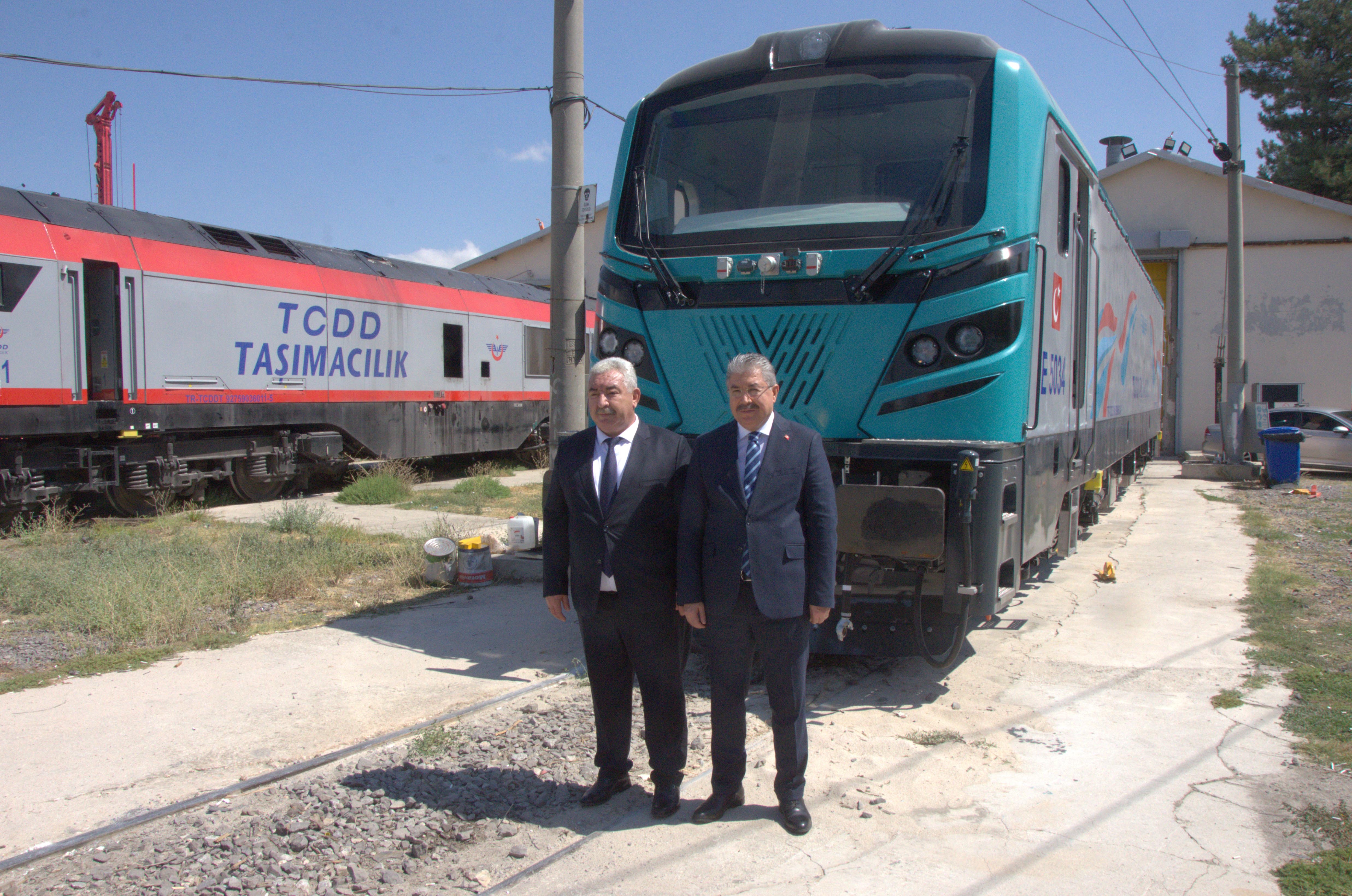 Eskişehir 5000 lokomotifinin test sürüşü