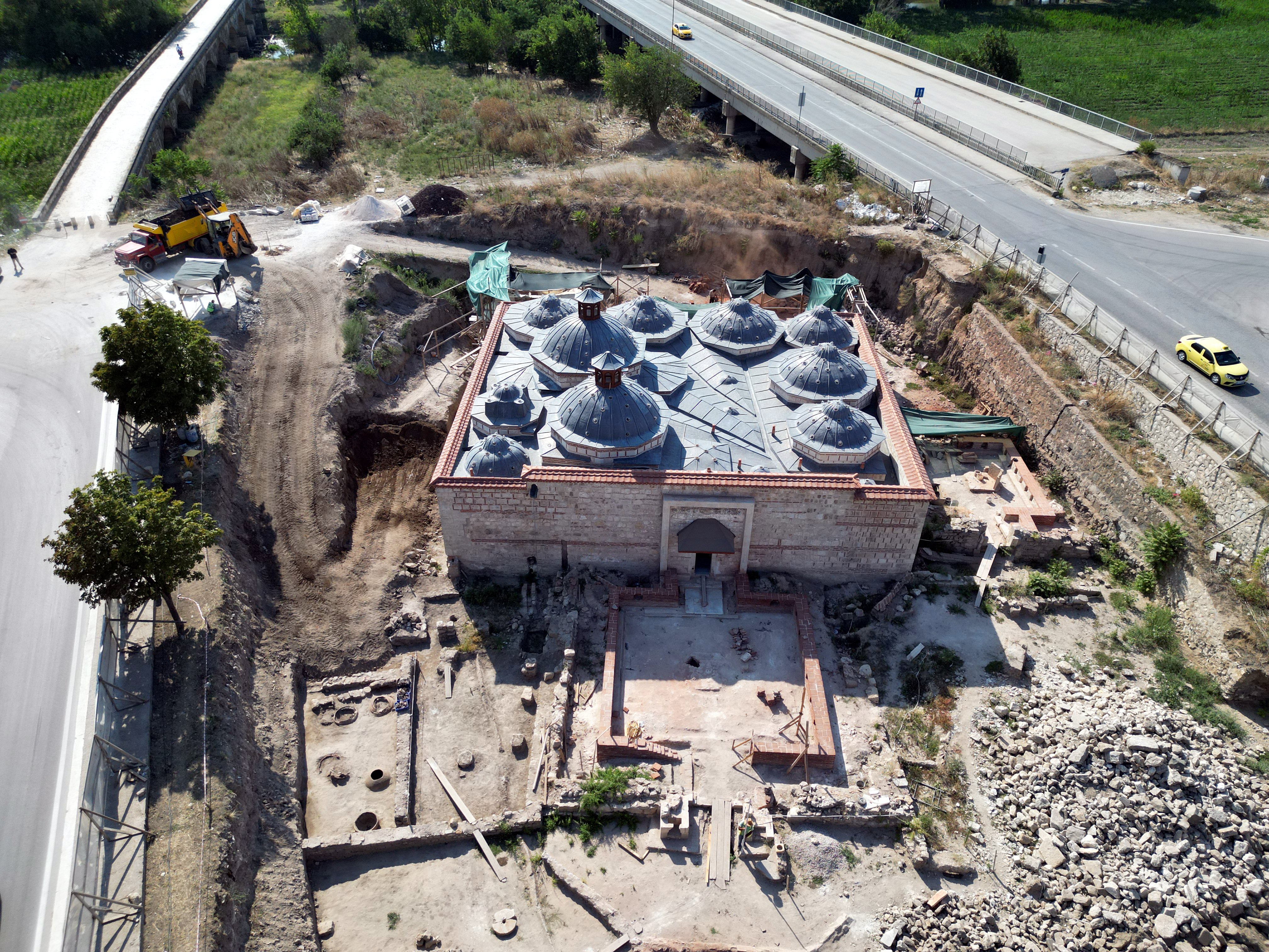 Gazi Mihal Bey Hamamı restorasyonu