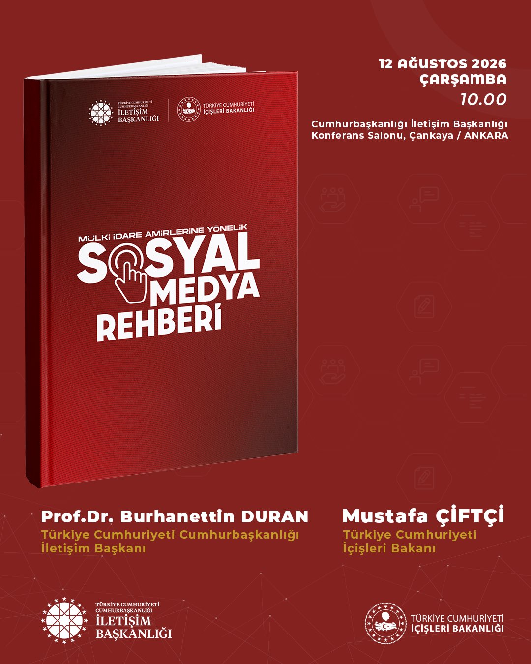 İçişleri Bakanı Mustafa Çiftçi Mülki İdare Amirlerine Yönelik Sosyal Medya Rehberi