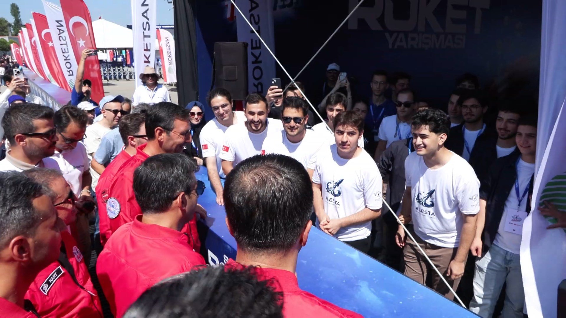 Selçuk Bayraktar TEKNOFEST Mavi Vatan etkinliğinde konuşma yapıyor