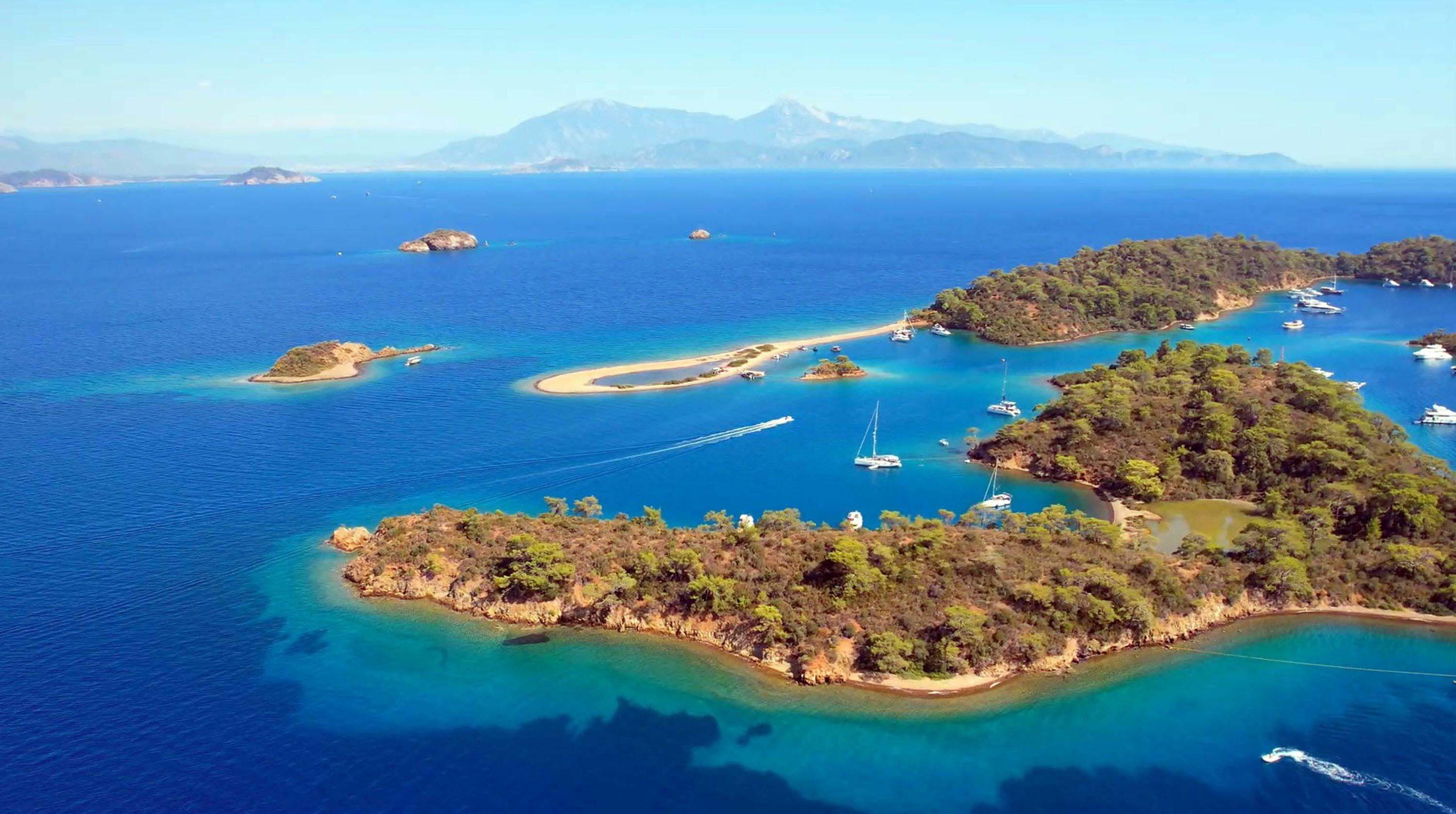 Fethiye-Kaş Deniz Milli Parkı sınırları