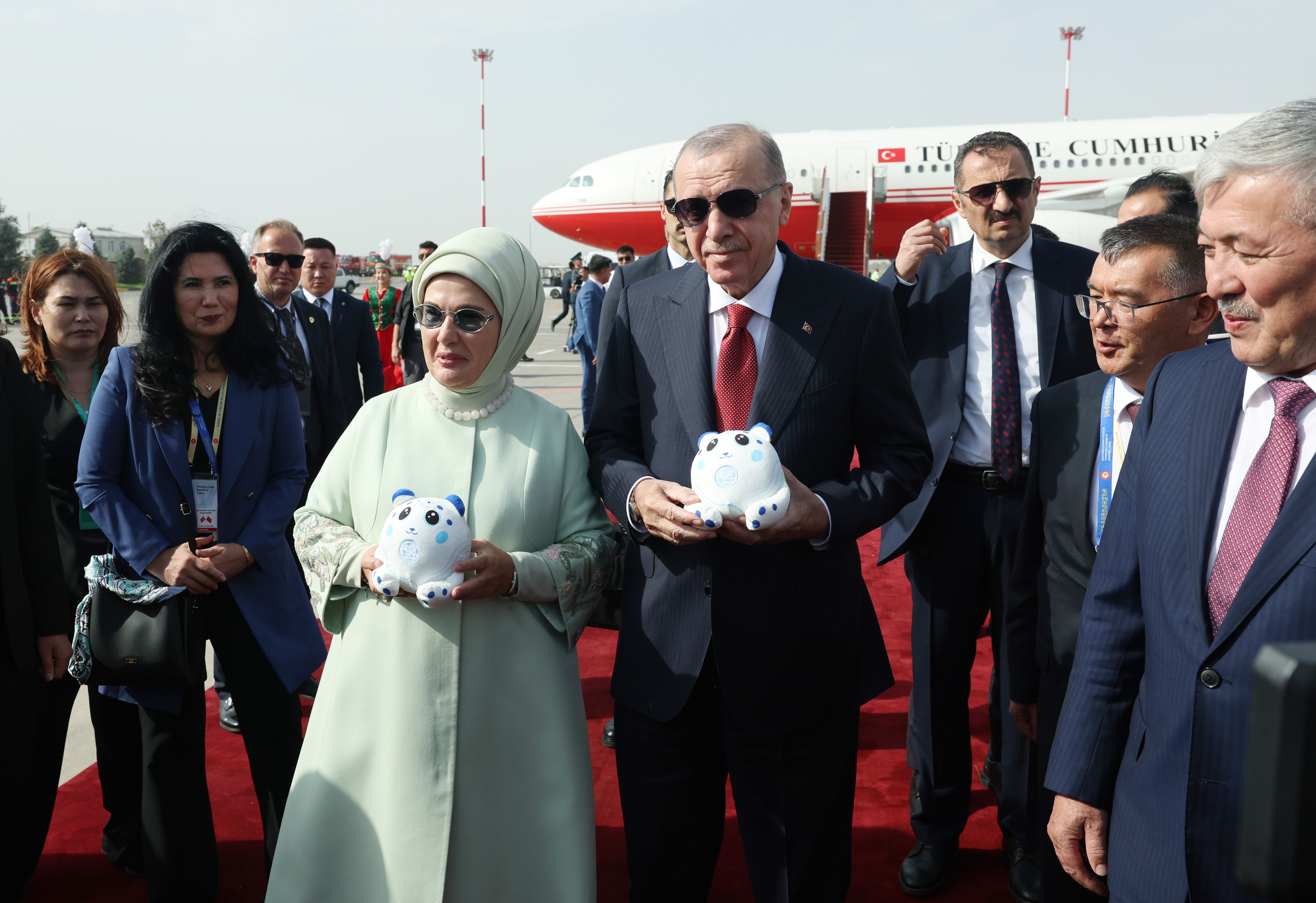 Erdoğan Kırgızistan ziyareti