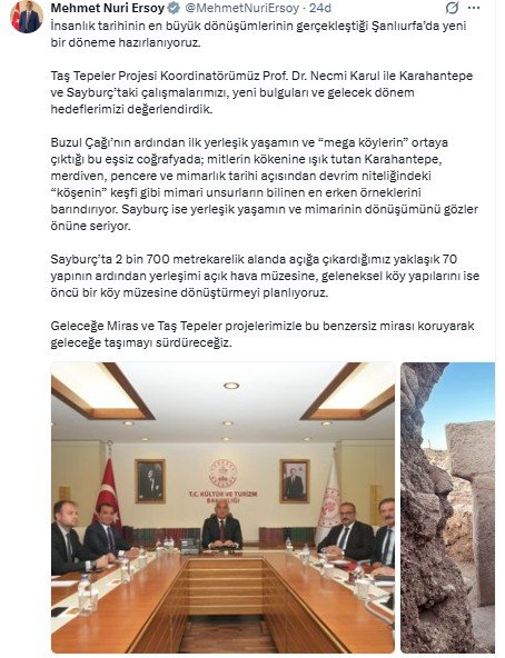 Bakan Ersoy toplantıda
