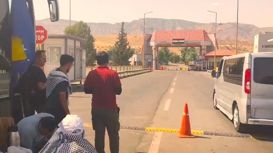 Filistin Konvoyu İbrahim Halil Sınır Kapısı