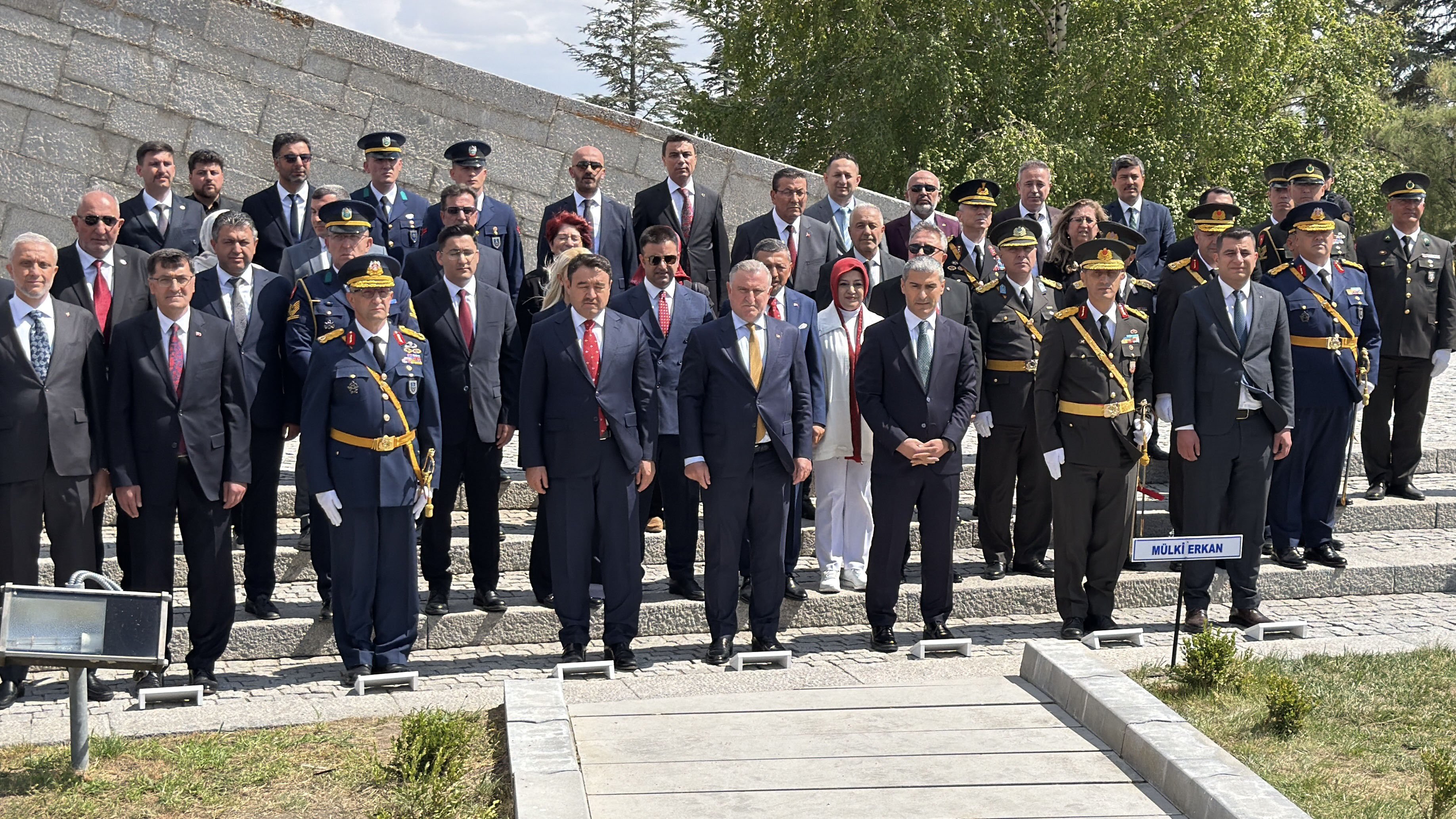 Bakan Bak, Zafer Bayramı, tören
