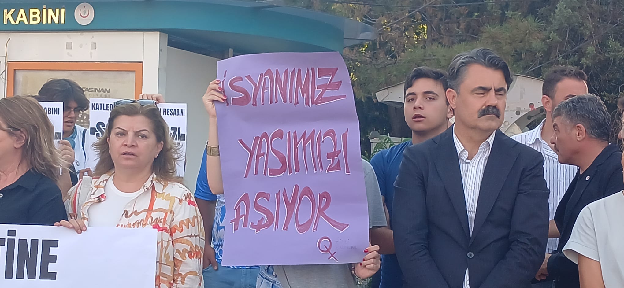 Kayseri Kadın Platformu eylemi