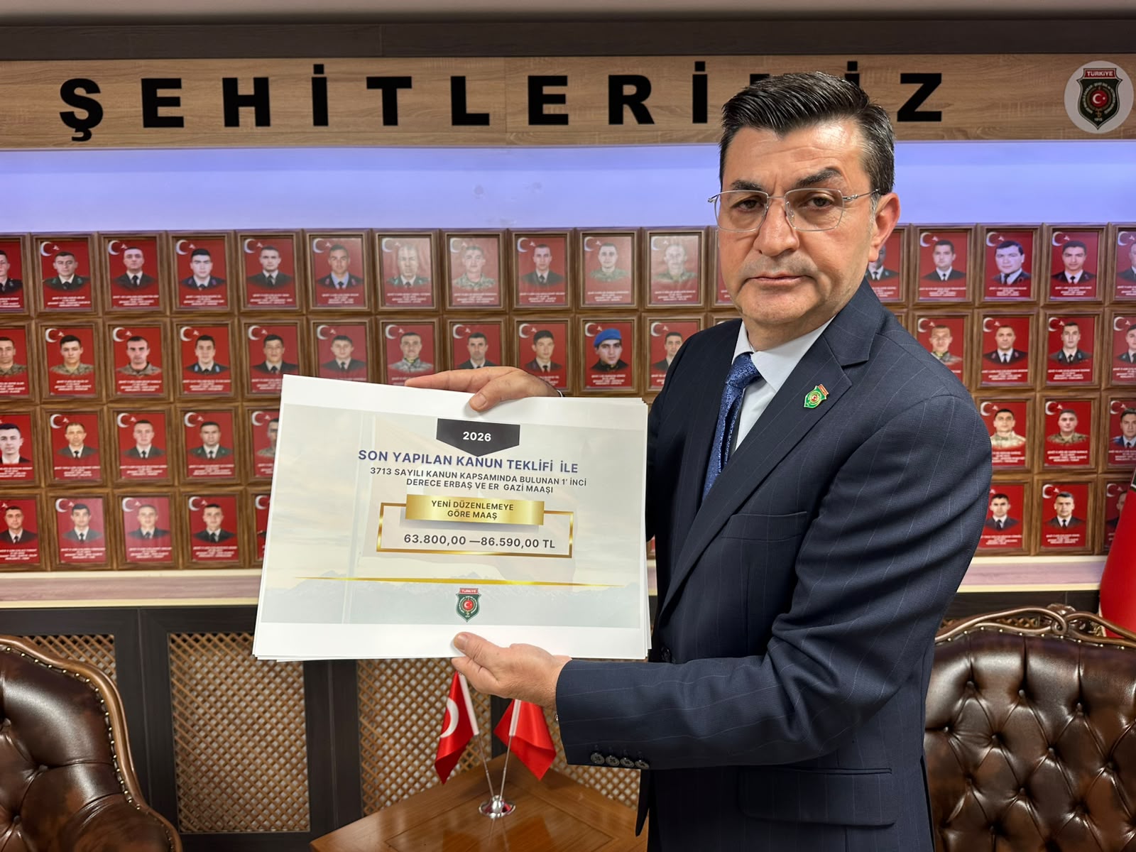 Mustafa Işık, gazilere yönelik düzenlemeleri değerlendirdi