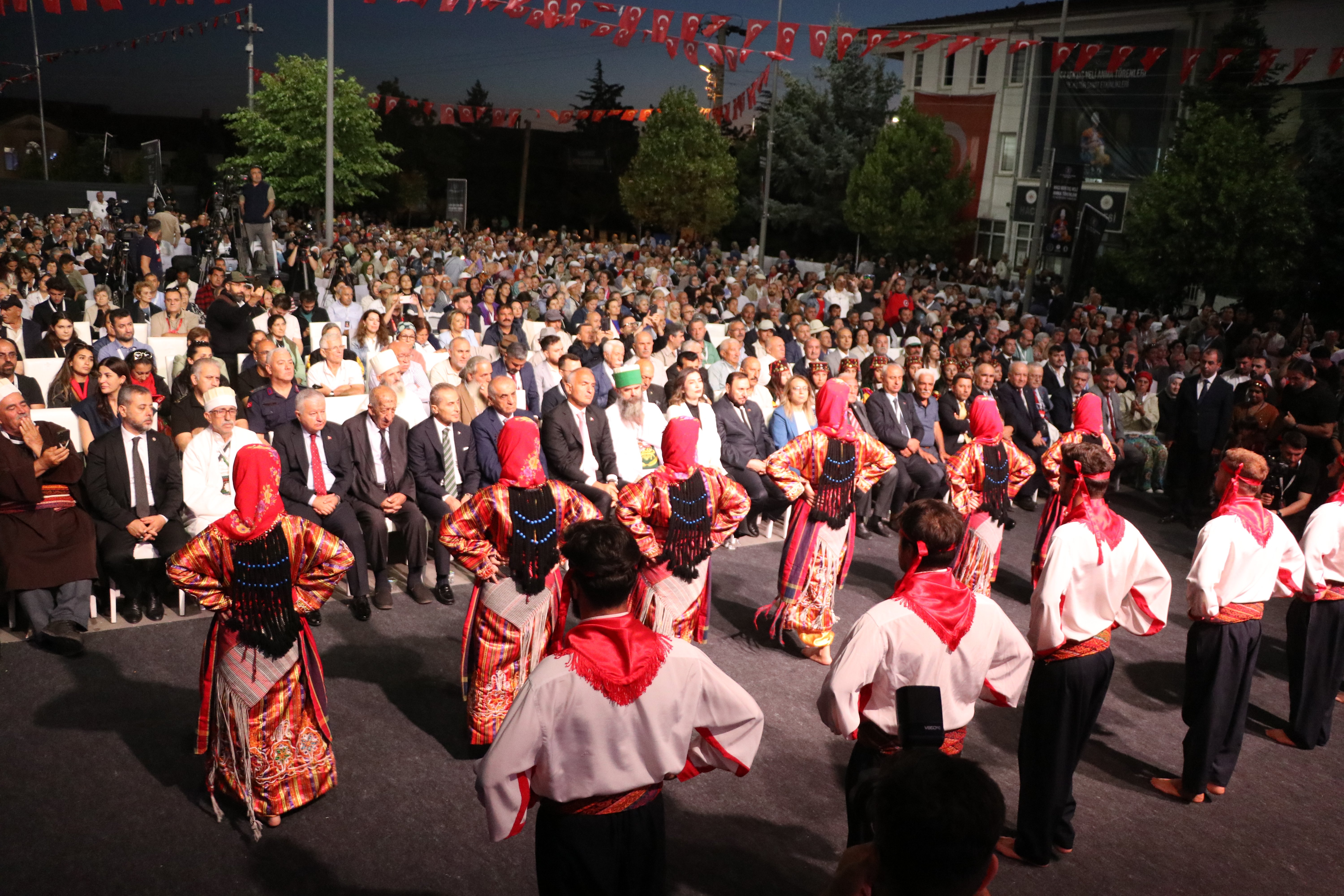 Hacı Bektaş Veli anma töreni genel görünüm
