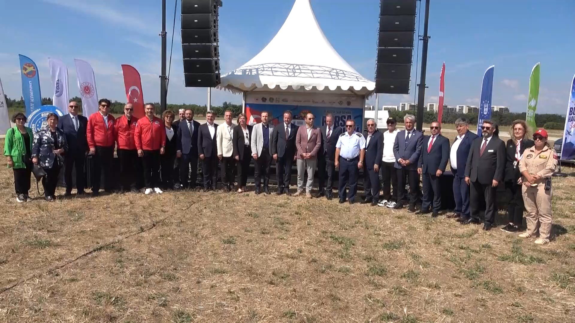 Bursa Yunuseli Havaalanı Zafer Bayramı etkinliği