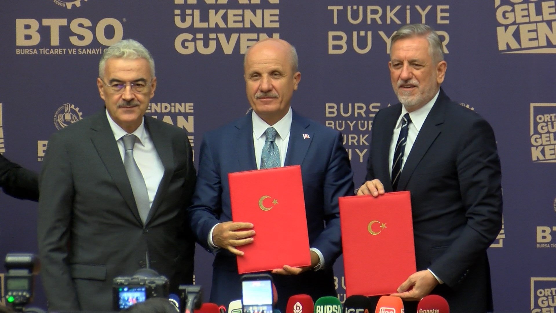 YÖK Başkanı Erol Özvar Bursa protokol töreni