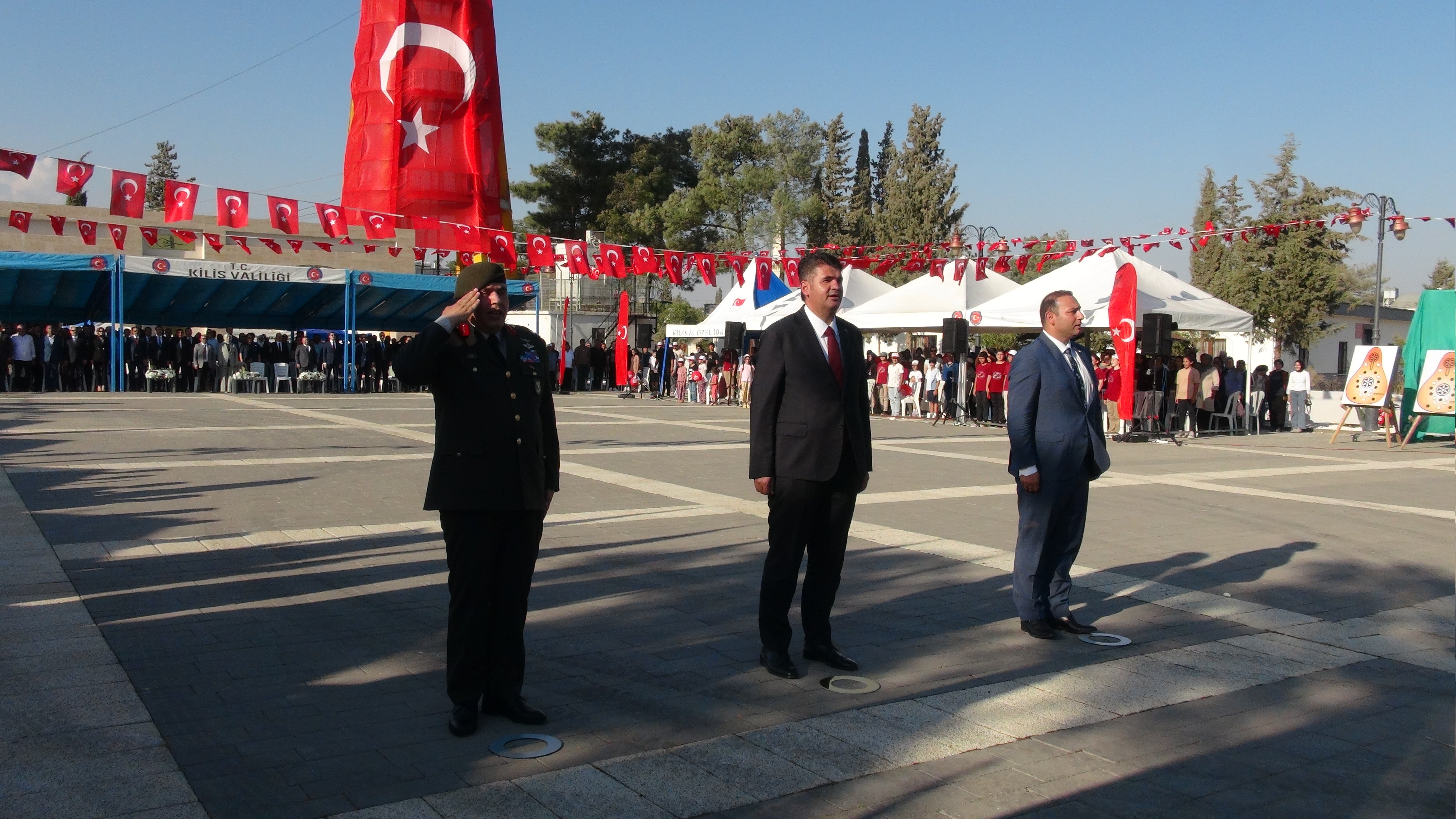 Mercidabık Zaferi anma töreni çelenk sunumu