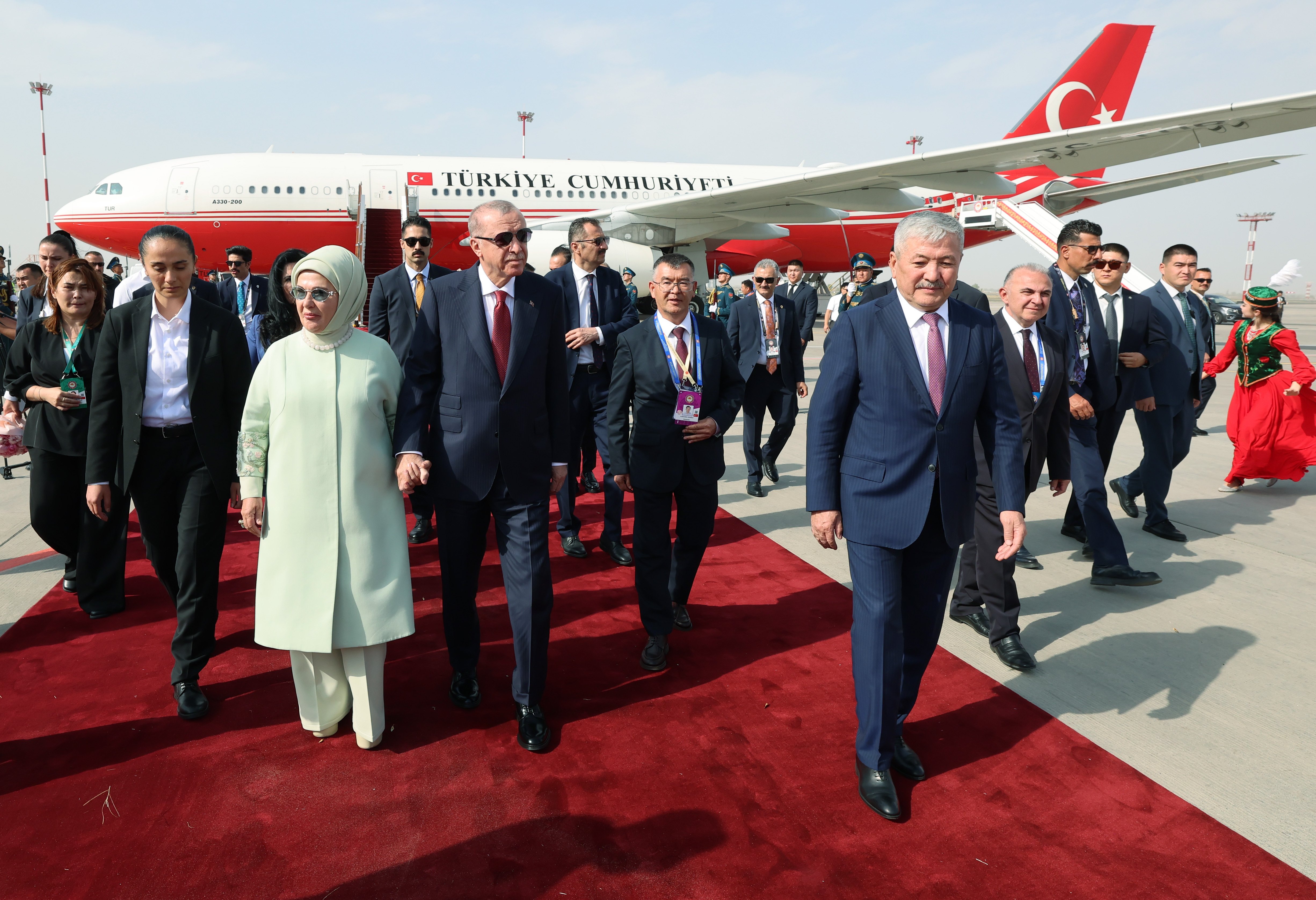 Erdoğan Bişkek ziyareti