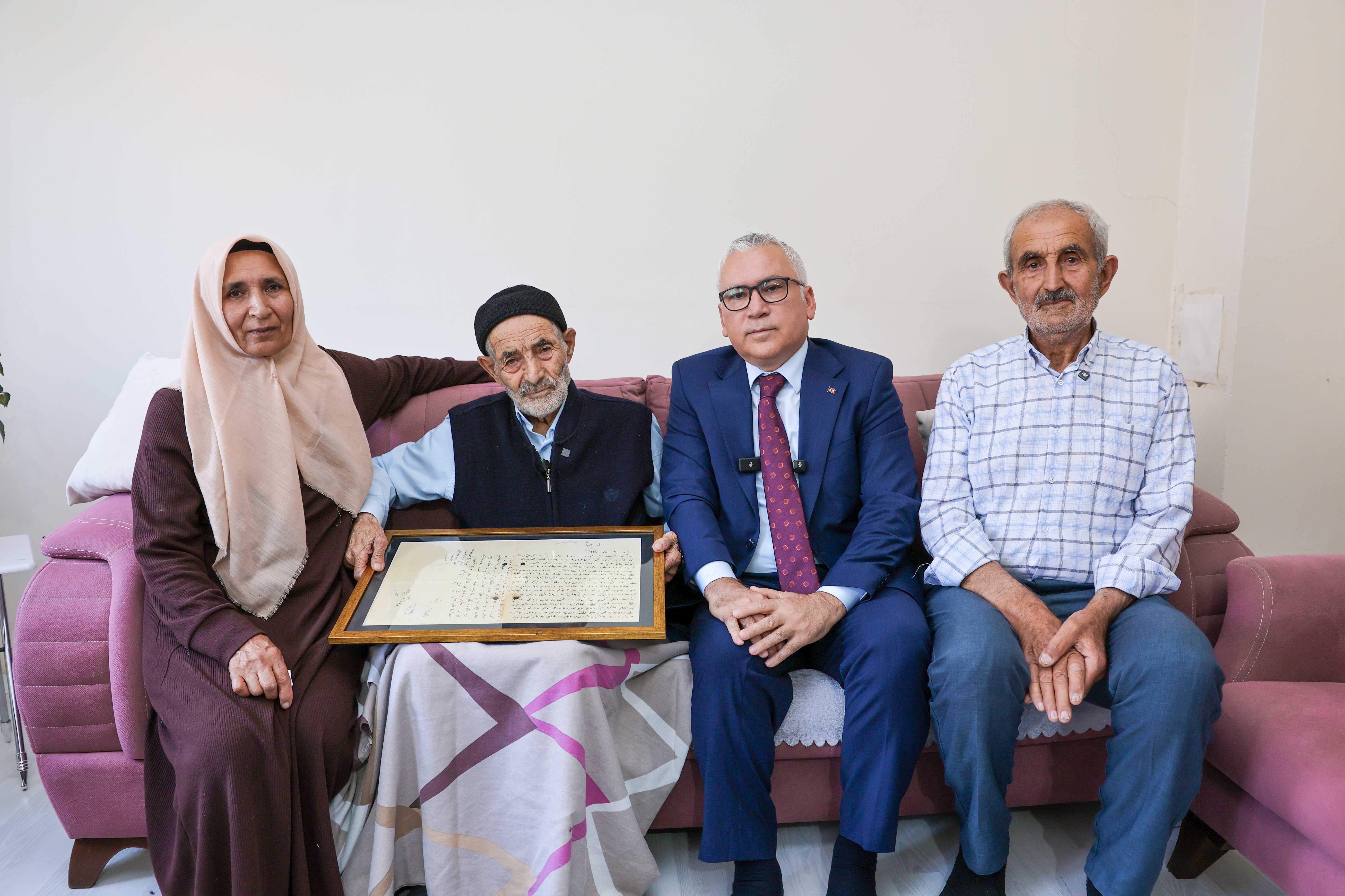 Sivas Valisi Yılmaz Şimşek ziyarette