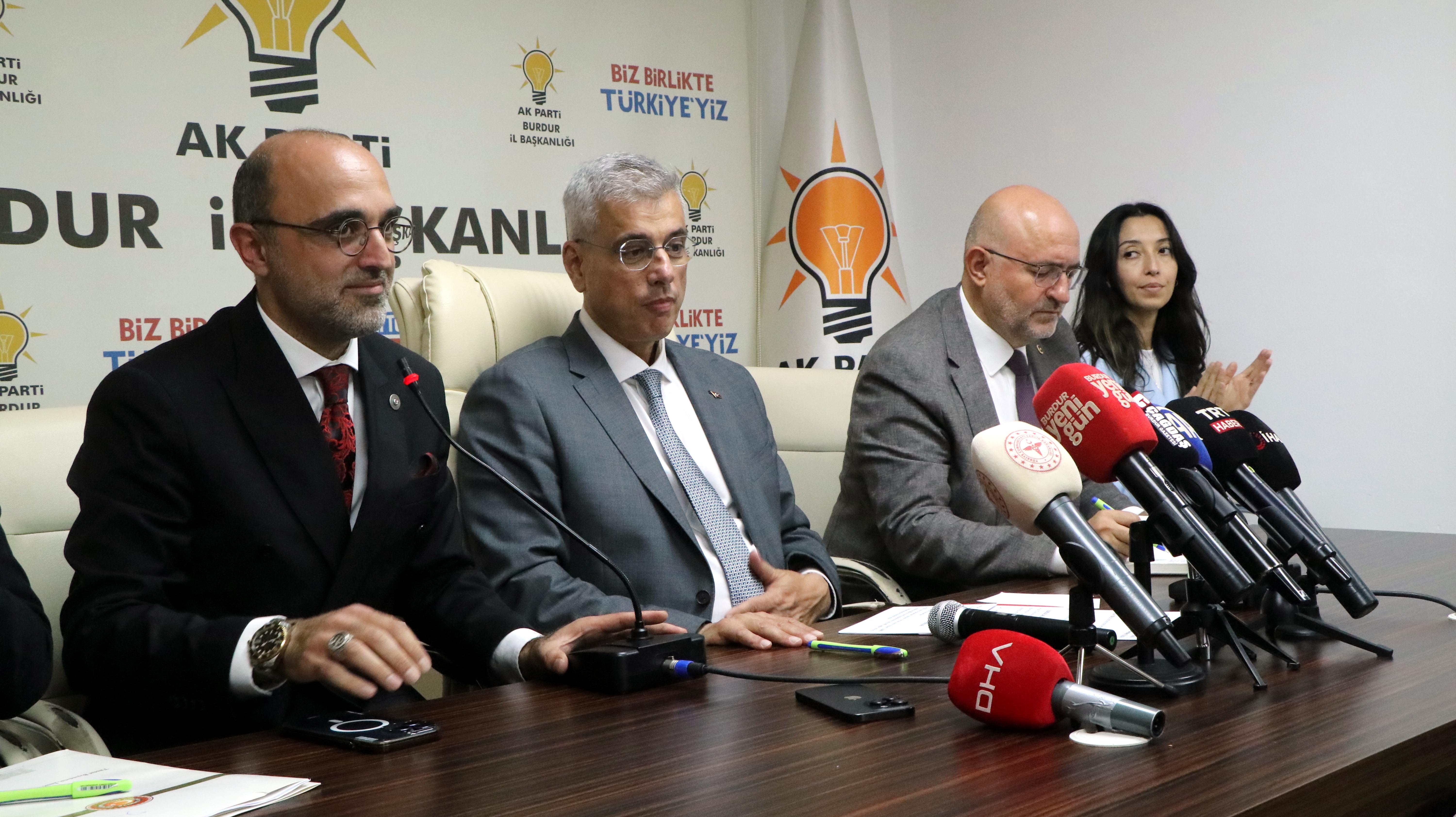 Bakan Kemal Memişoğlu, Burdur ziyareti, sağlık hizmetleri toplantısı