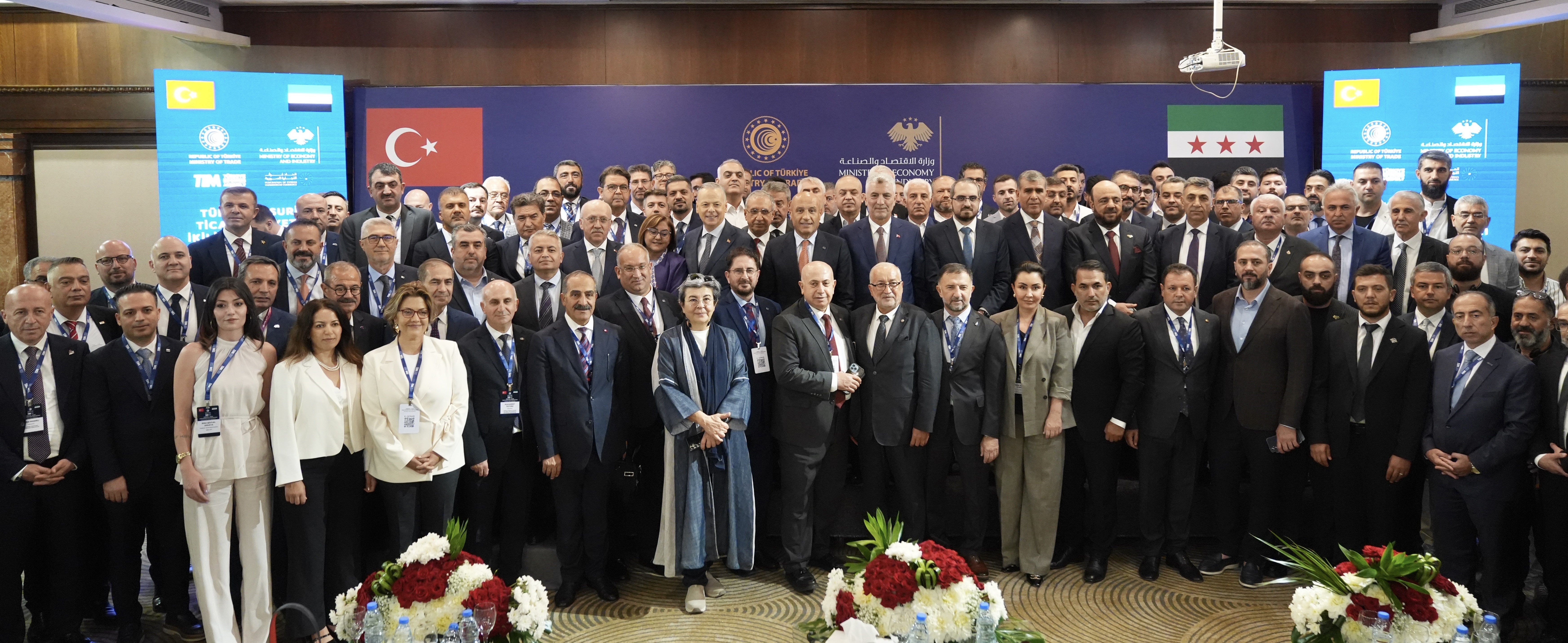 Türkiye Suriye ticaret heyeti Şam toplantısı