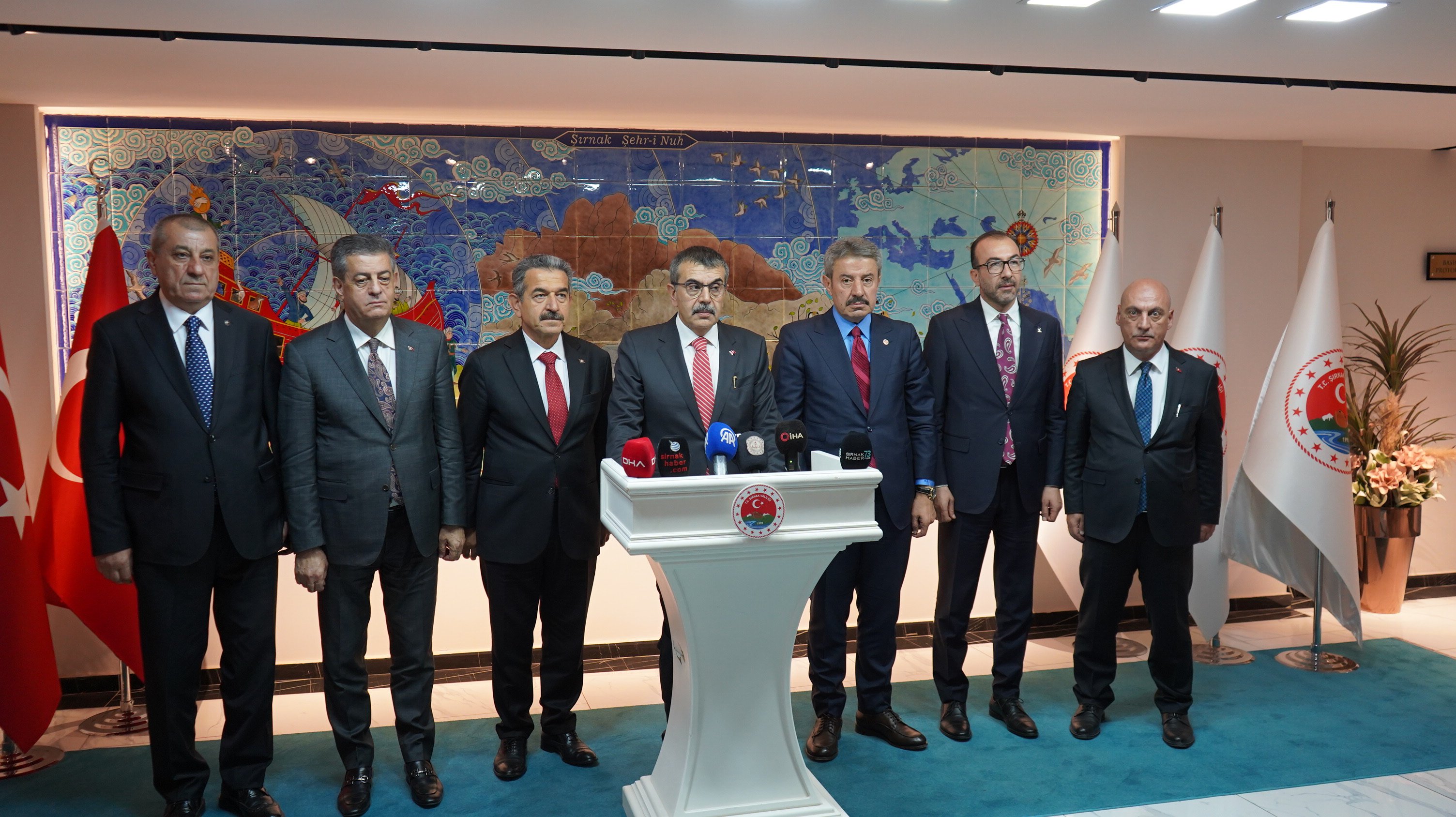 Bakan Tekin, Şırnak eğitim yatırımları hakkında bilgi verdi