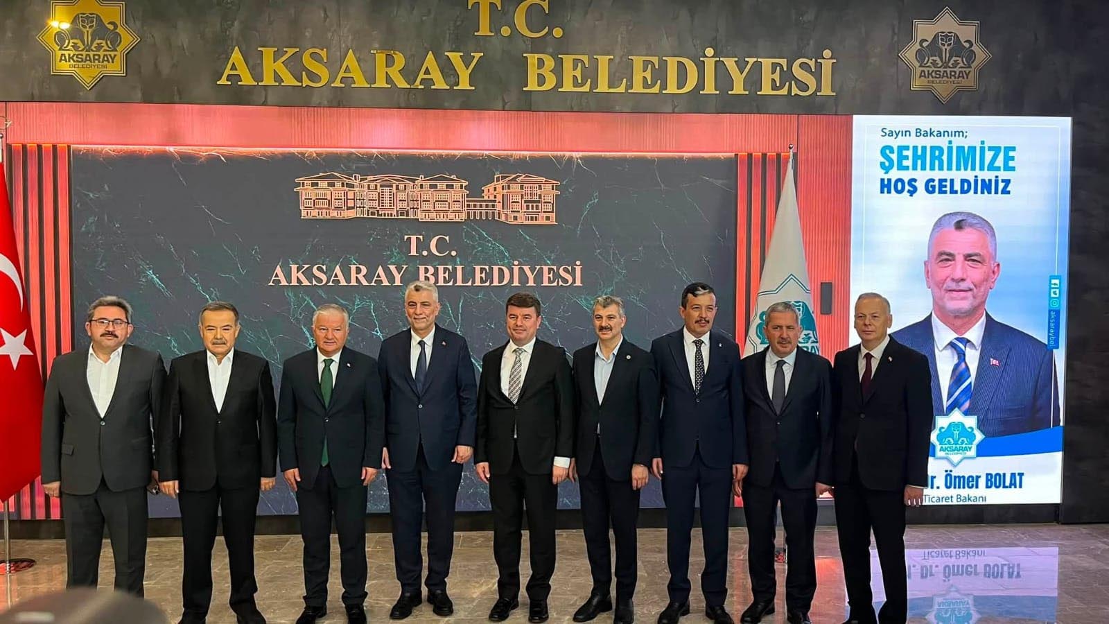 Bakan Bolat ziyaret sırasında