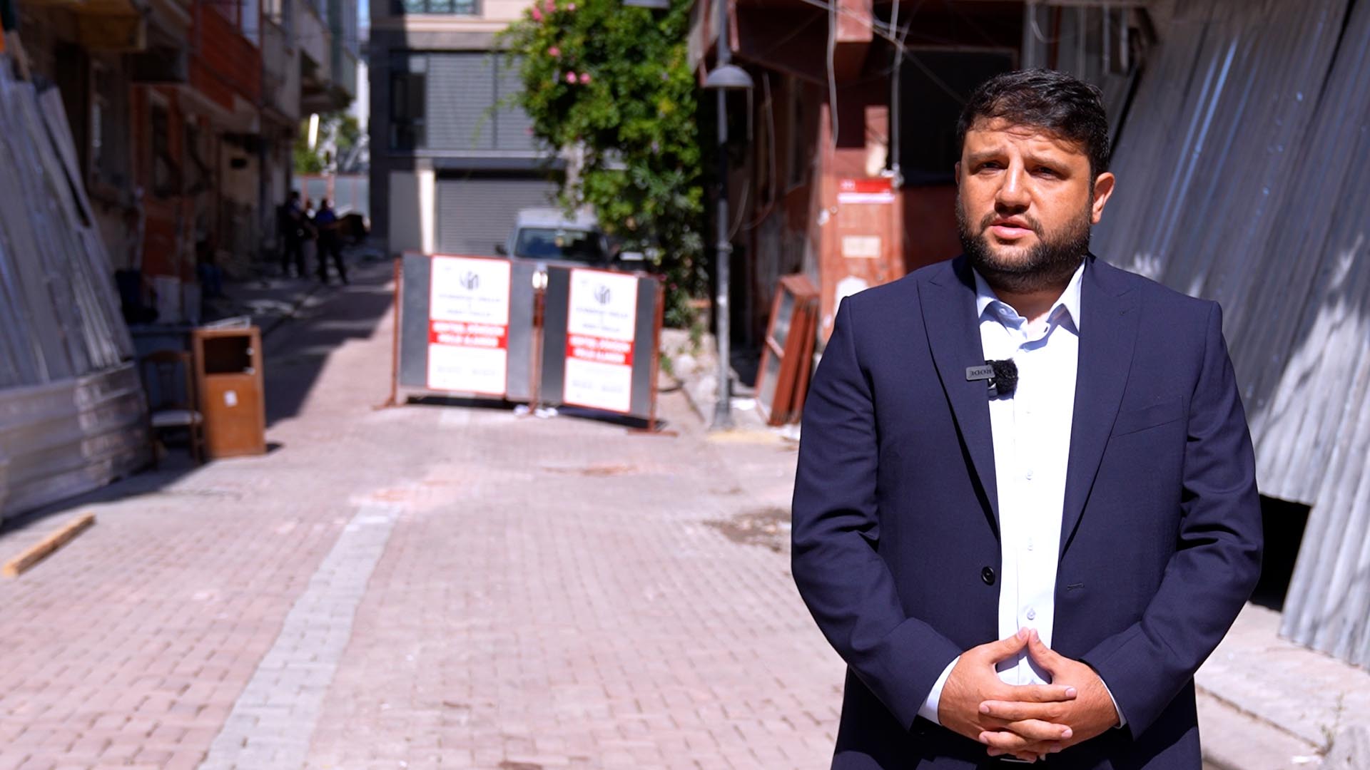 Kentsel dönüşüm şantiyesi
