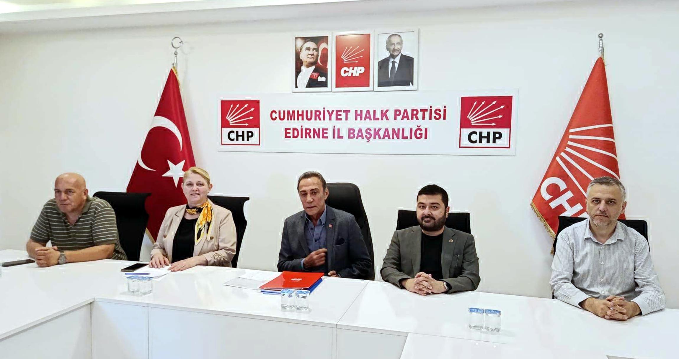 CHP Genel Başkan Yardımcısı Berhan Şimşek, Edirne
