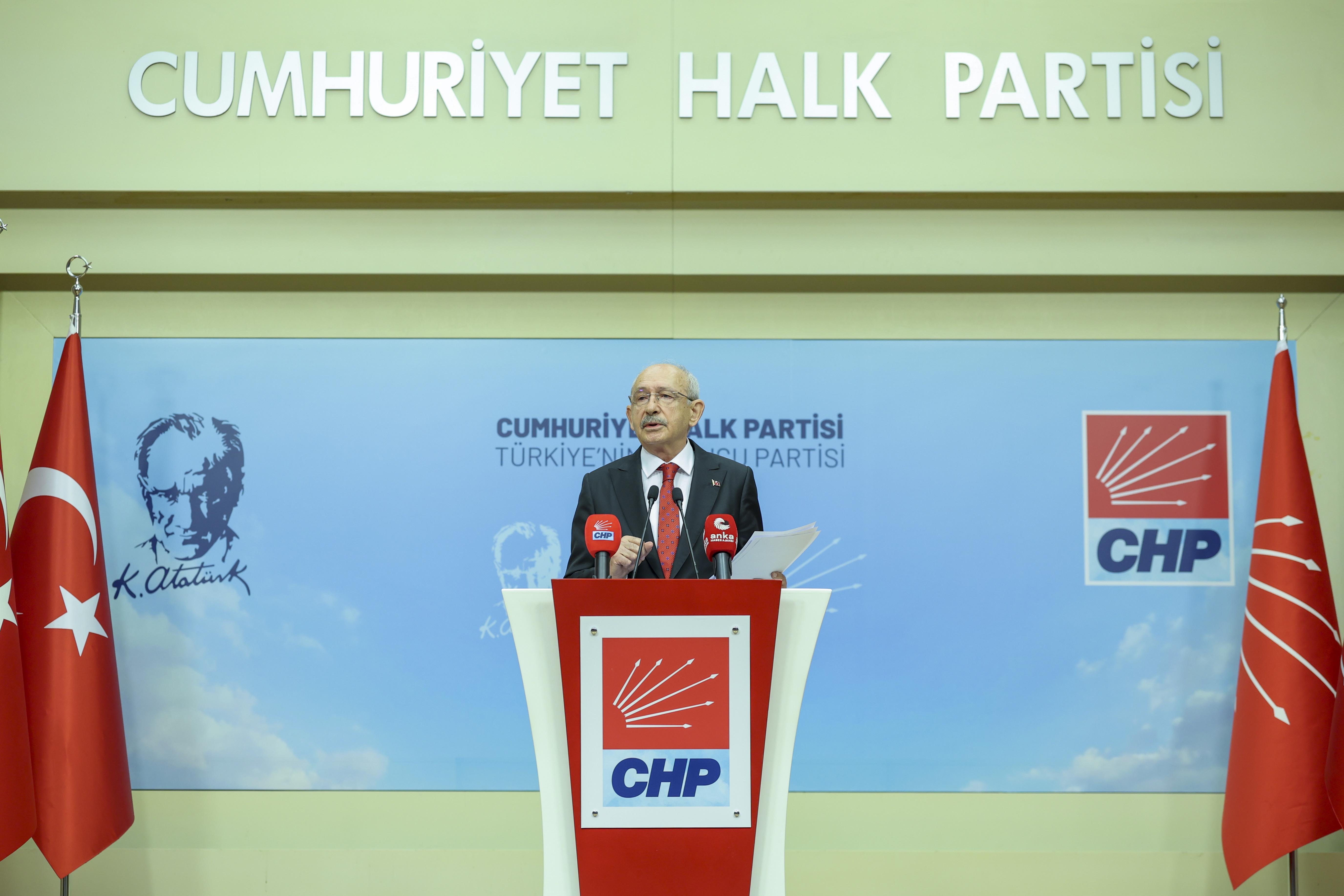 Kılıçdaroğlu basın açıklaması