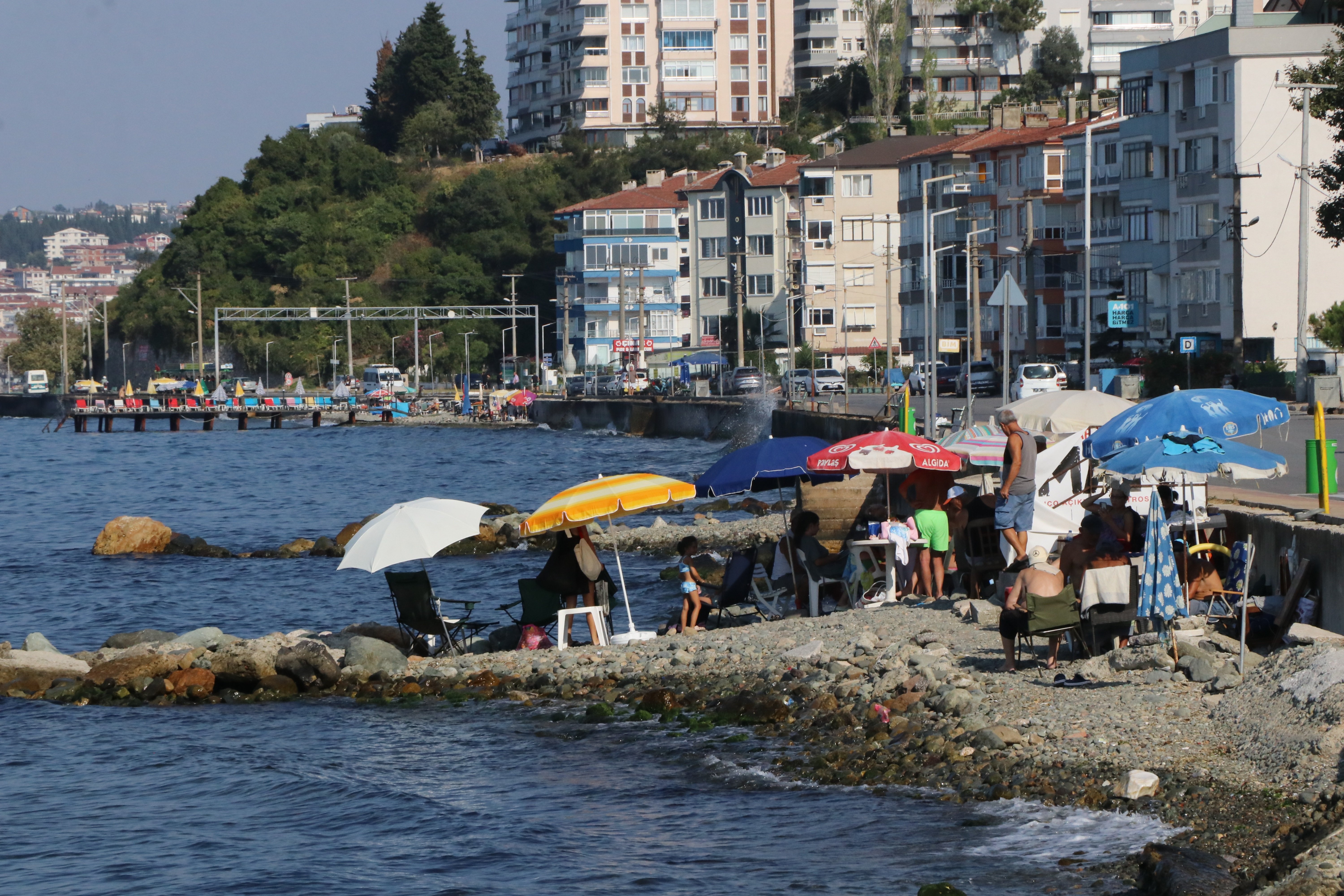 Çınarcık sahil kirliliği
