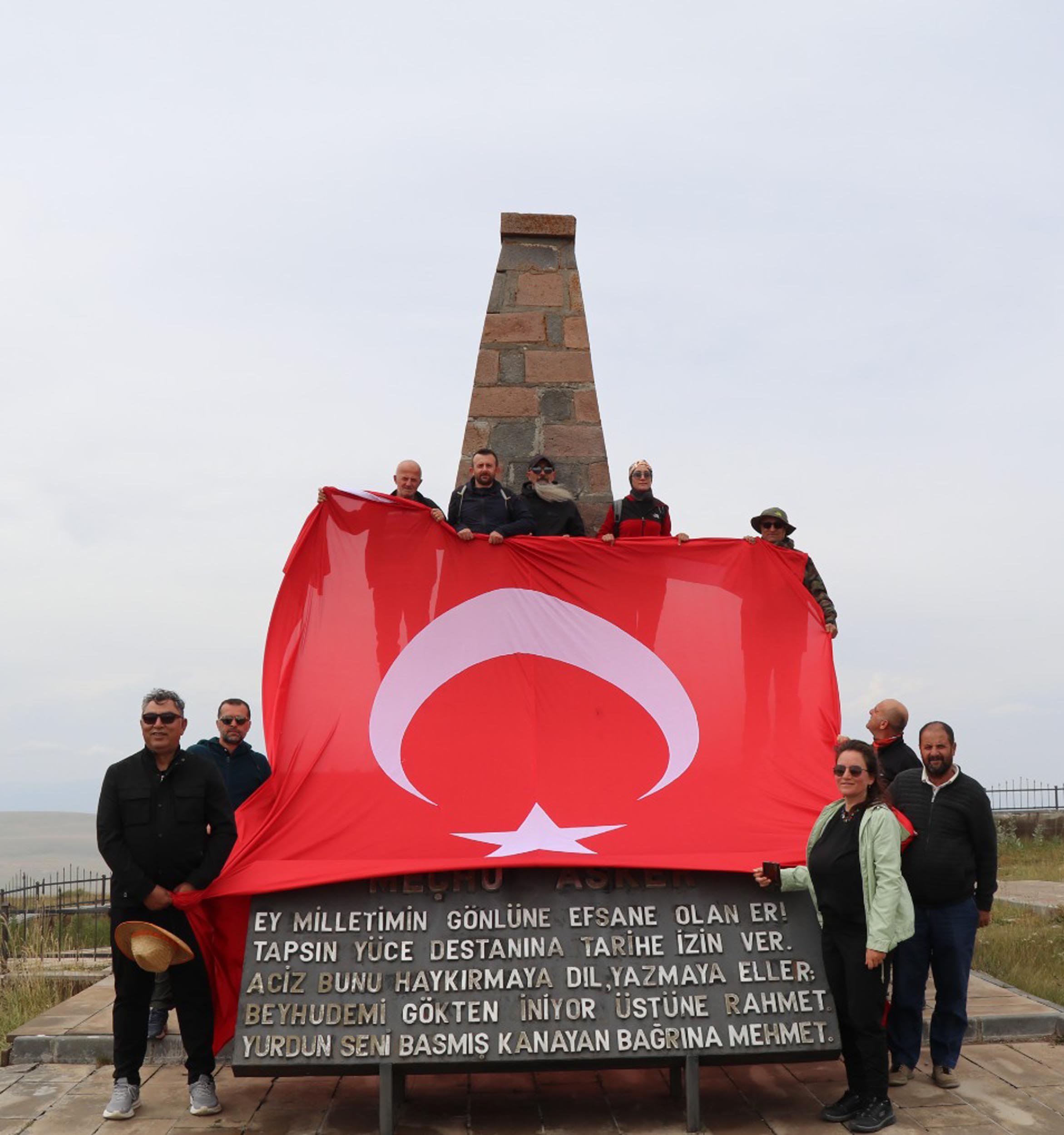 Allahuekber Dağları 30 Ağustos şehitlere vefa yürüyüşü