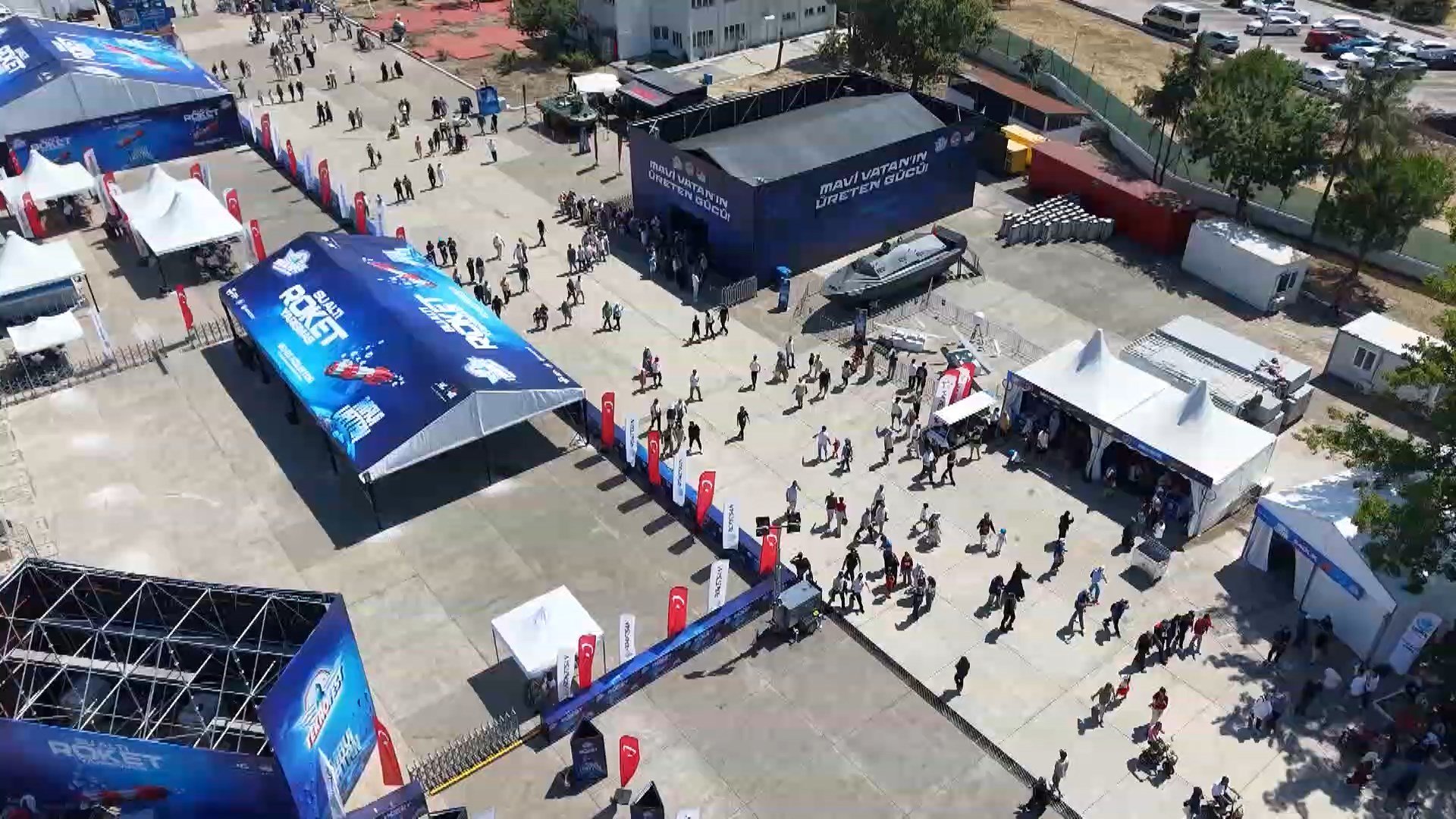 TEKNOFEST Mavi Vatan 2. gün yoğunluğu
