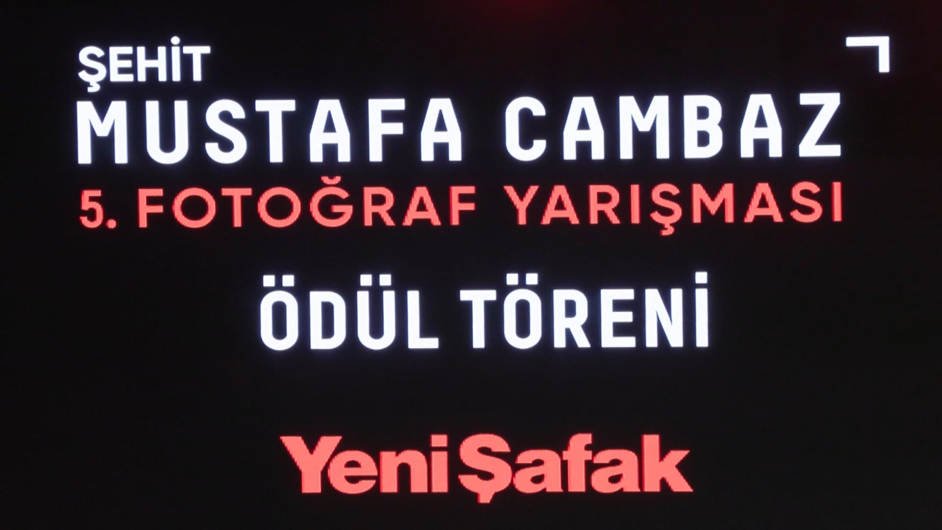 Numan Kurtulmuş Şehit Mustafa Cambaz Fotoğraf Yarışması Ödül Töreni konuşması